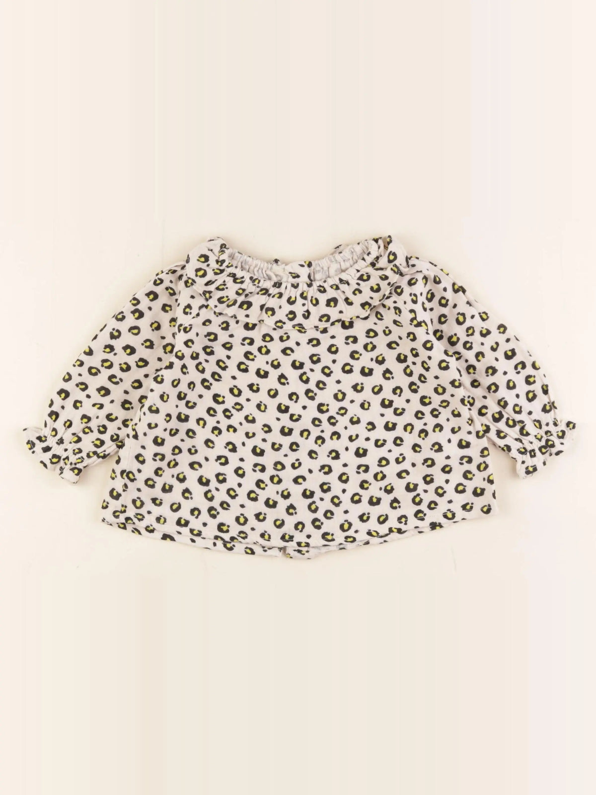 Bonton - blouse marron - 6 mois