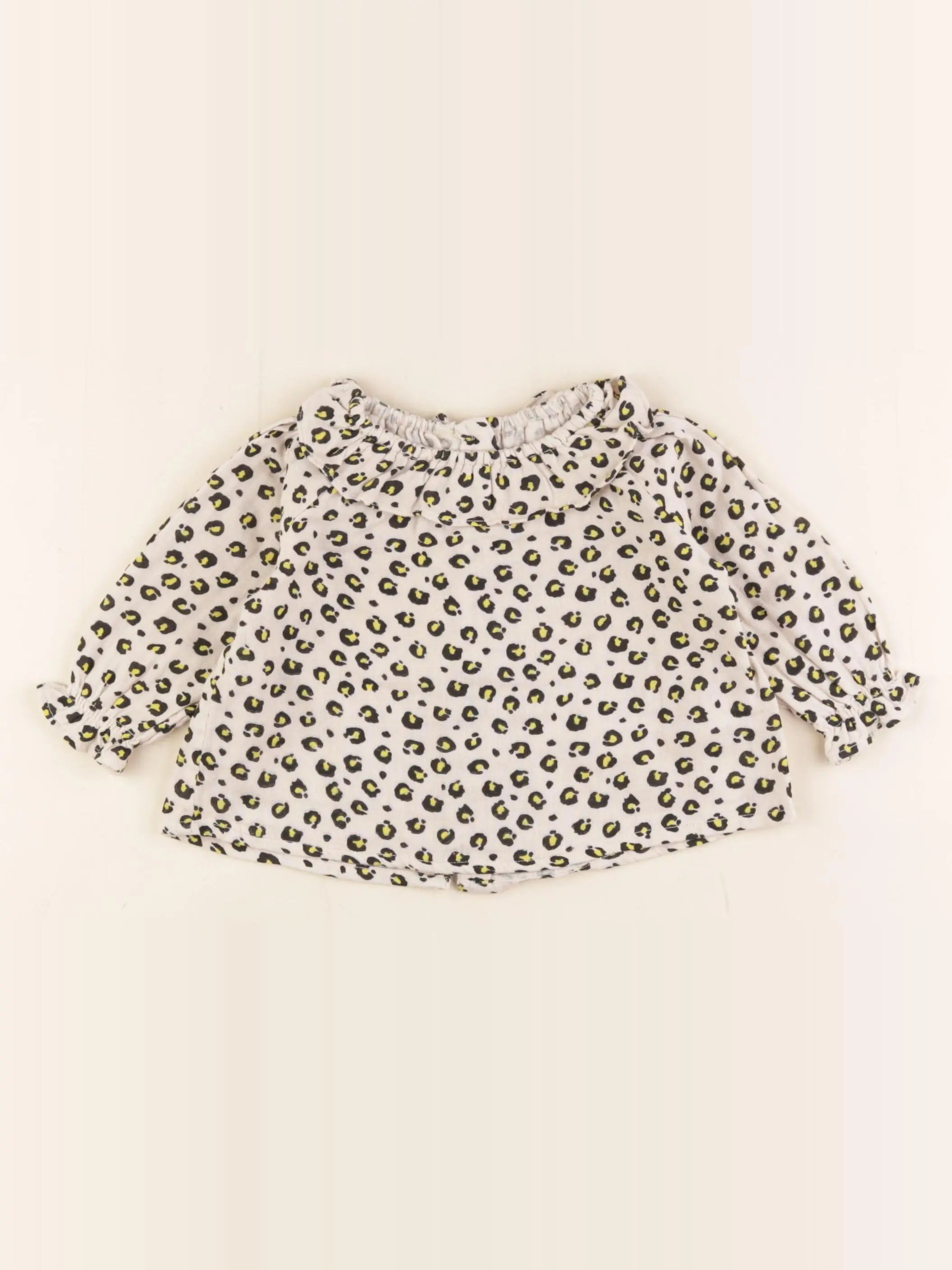 Bonton - blouse marron - 6 mois