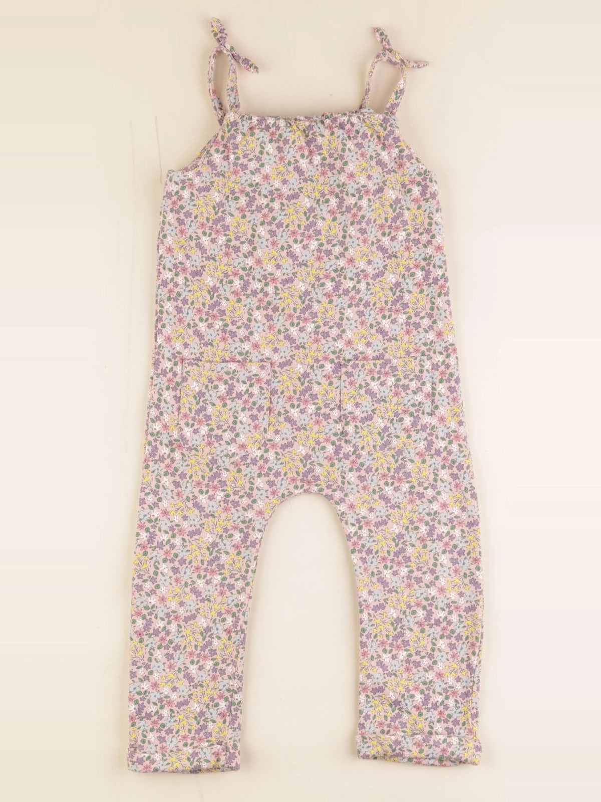 Vertbaudet - combinaison doublé rose - 36 mois