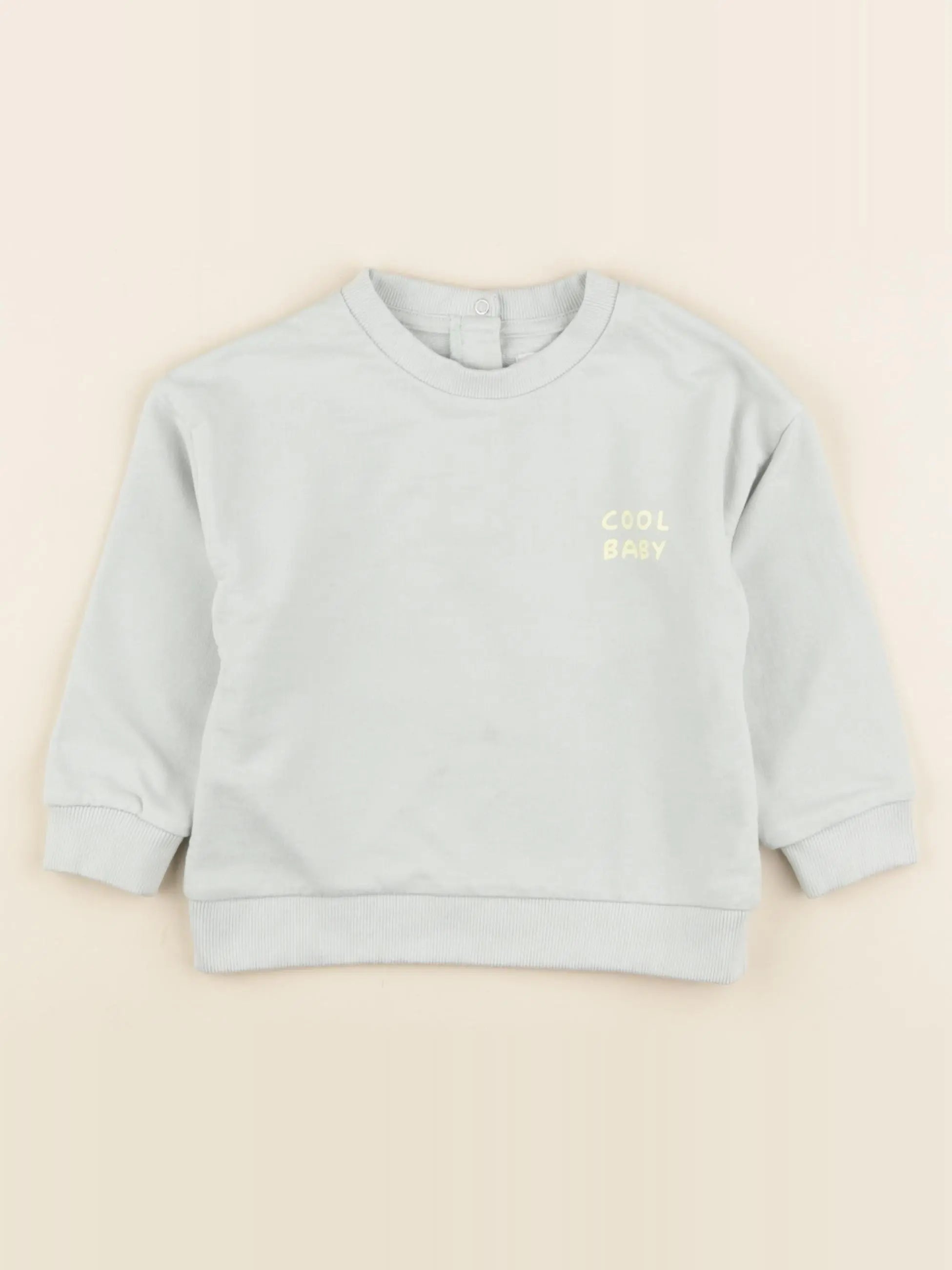 Vertbaudet - sweat bleu - 2 ans