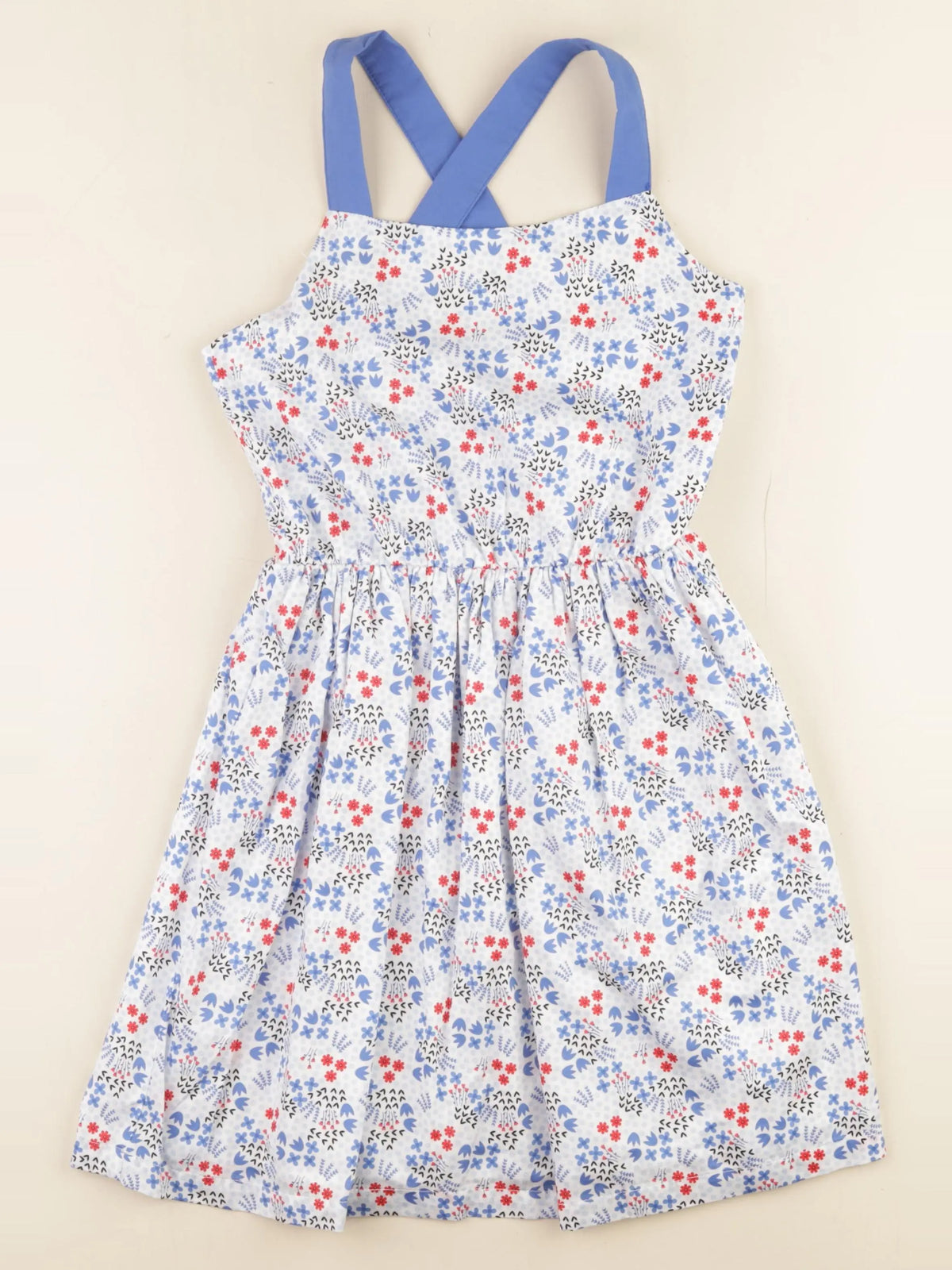 Okaidi - robe blanc - 10 ans