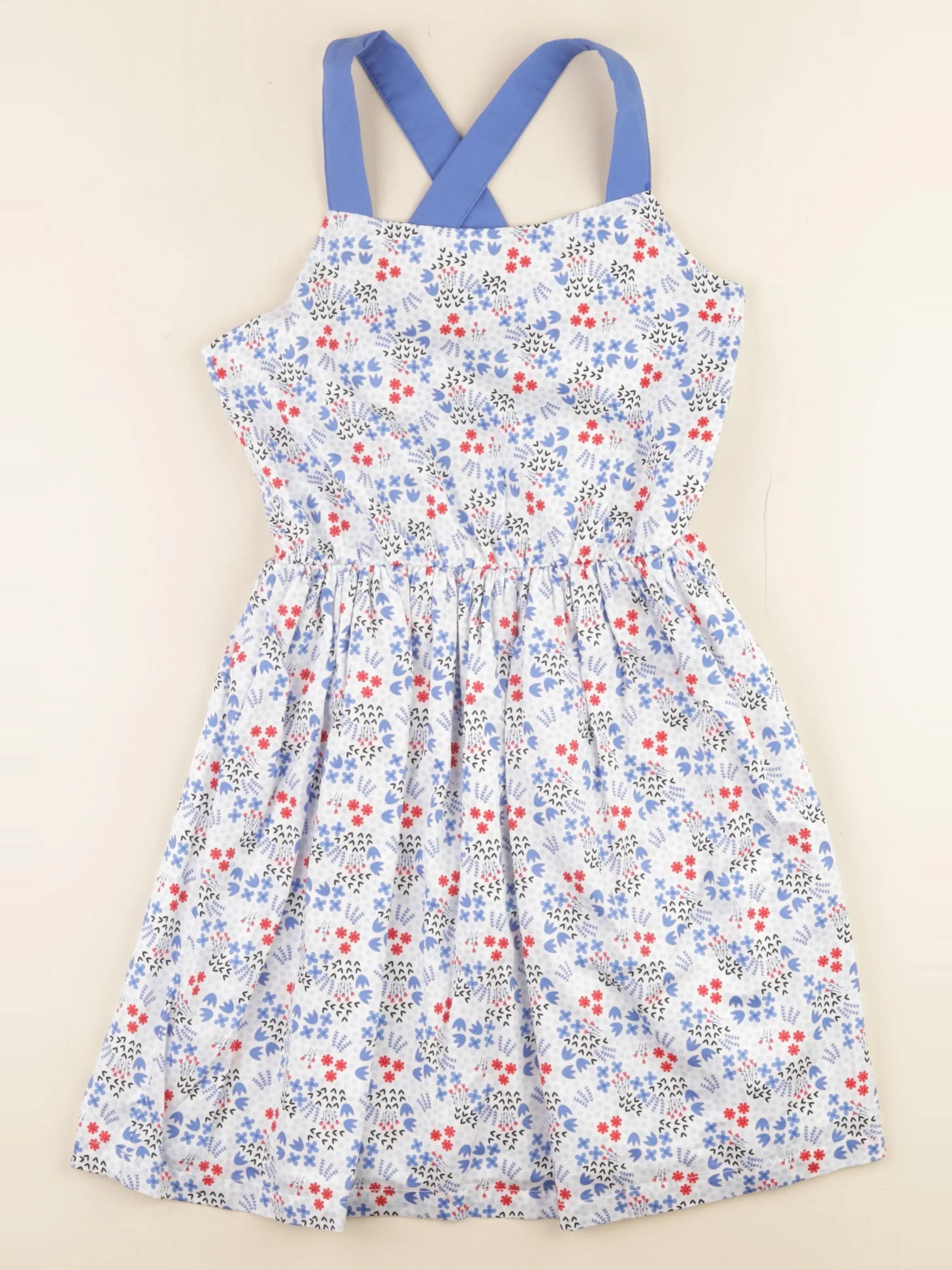 Okaidi - robe blanc - 10 ans