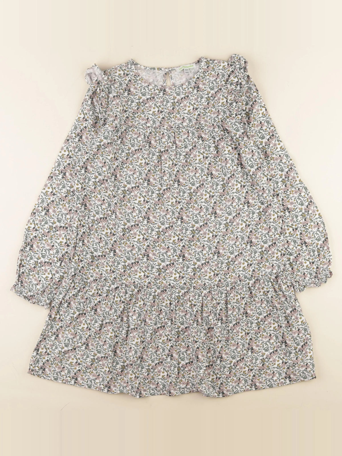 Vertbaudet - robe multicolore - 10 ans