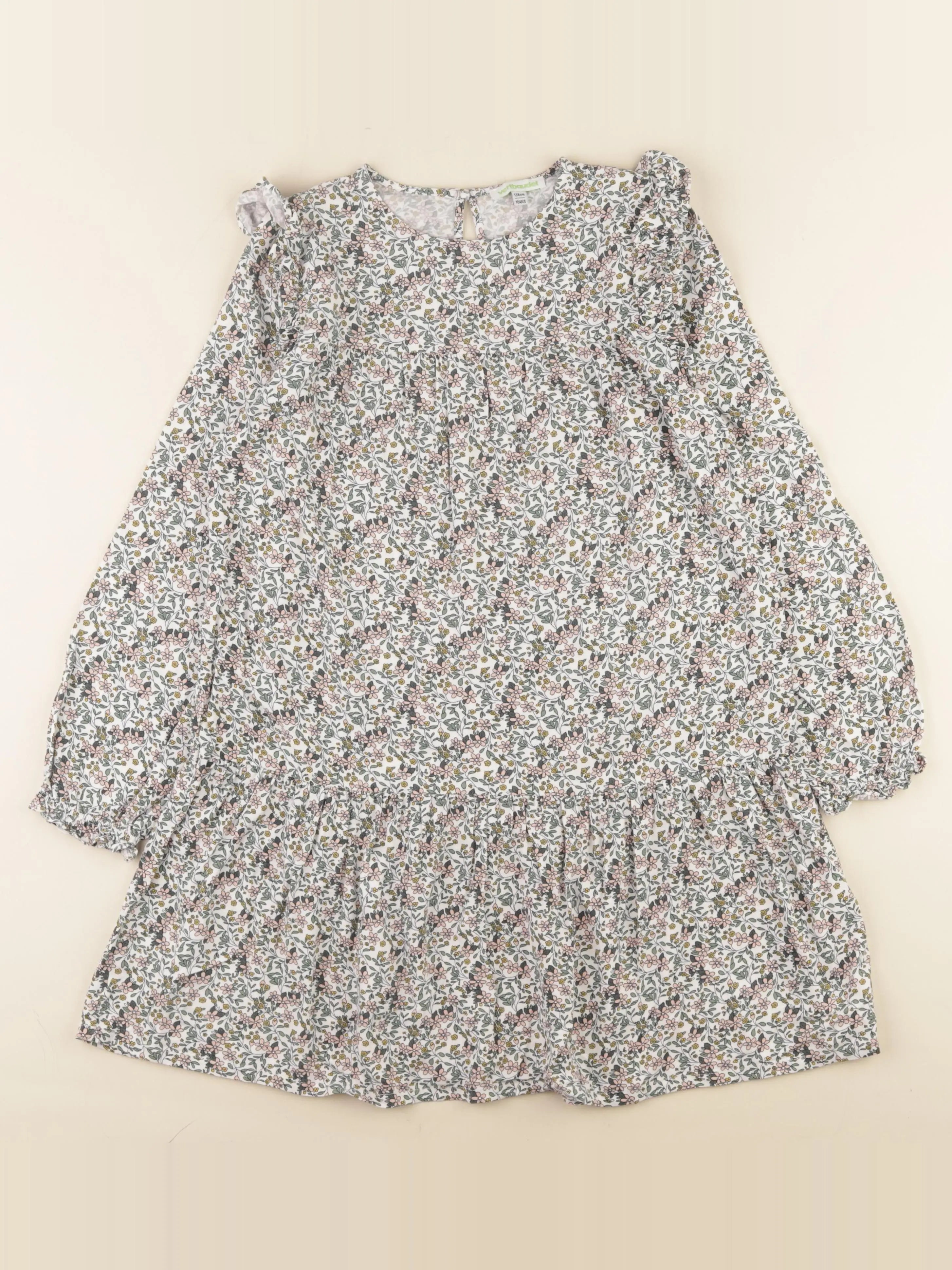 Vertbaudet - robe multicolore - 10 ans