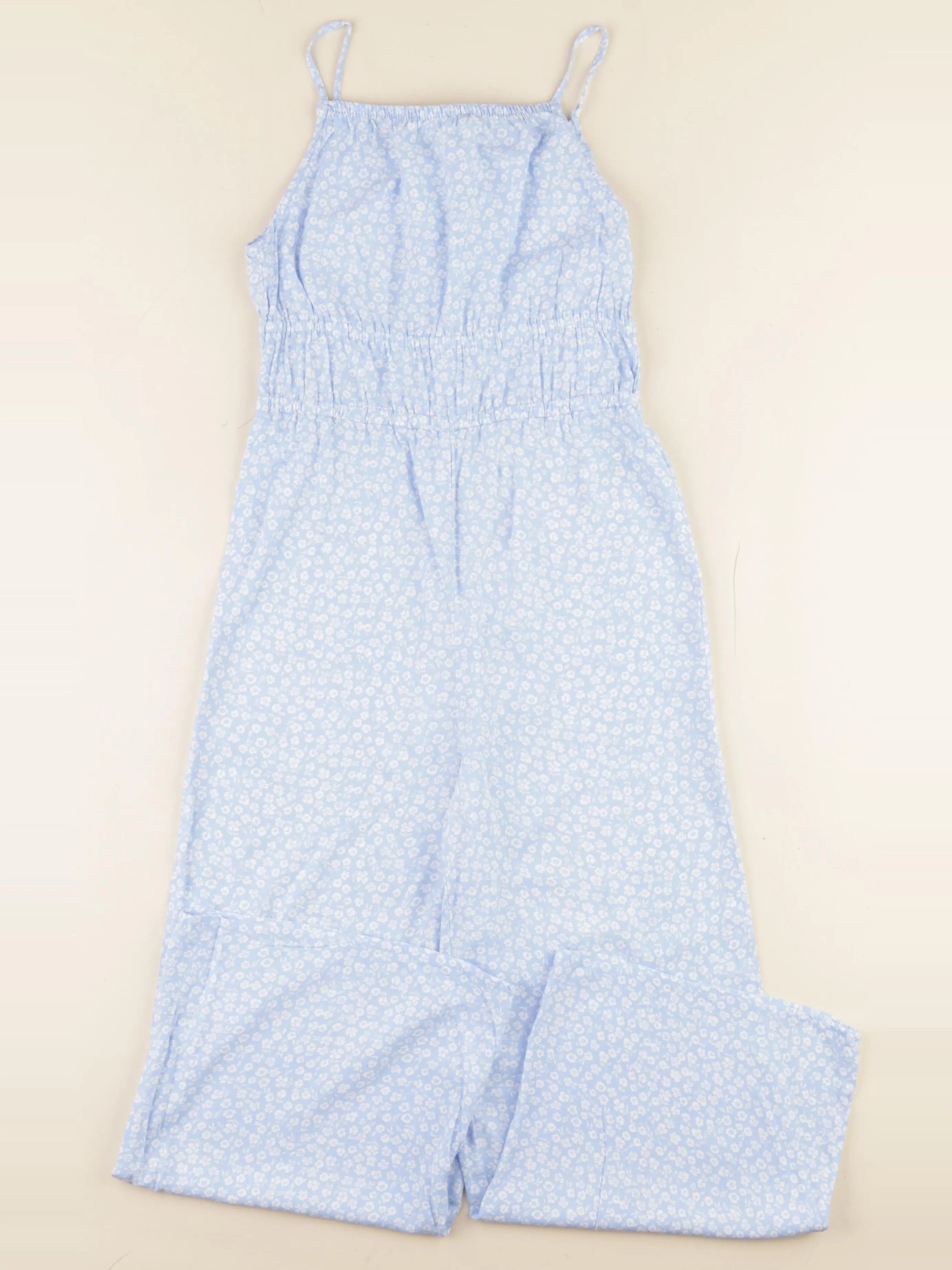 H&M - combinaison bleu - 8/9 ans