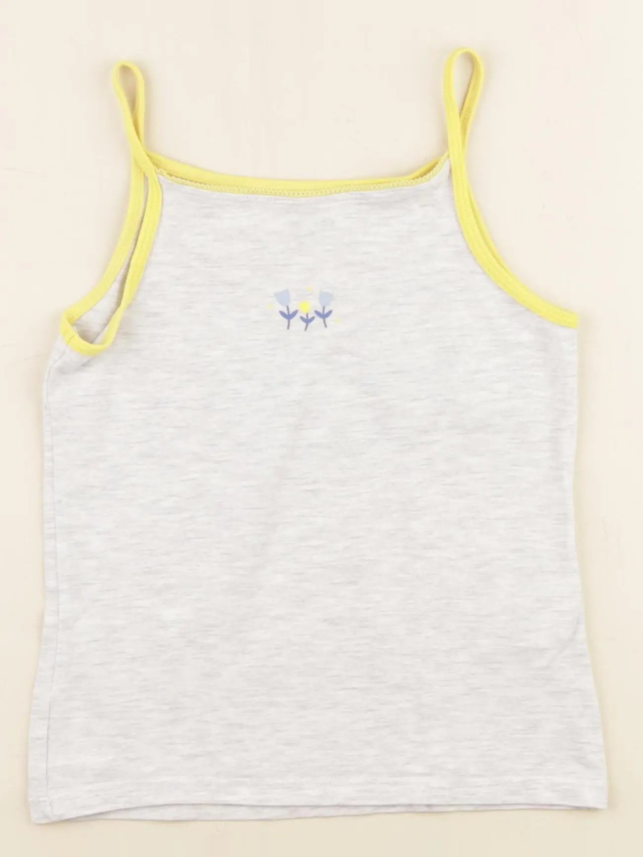 Okaidi - maillot de corps gris - 6 ans