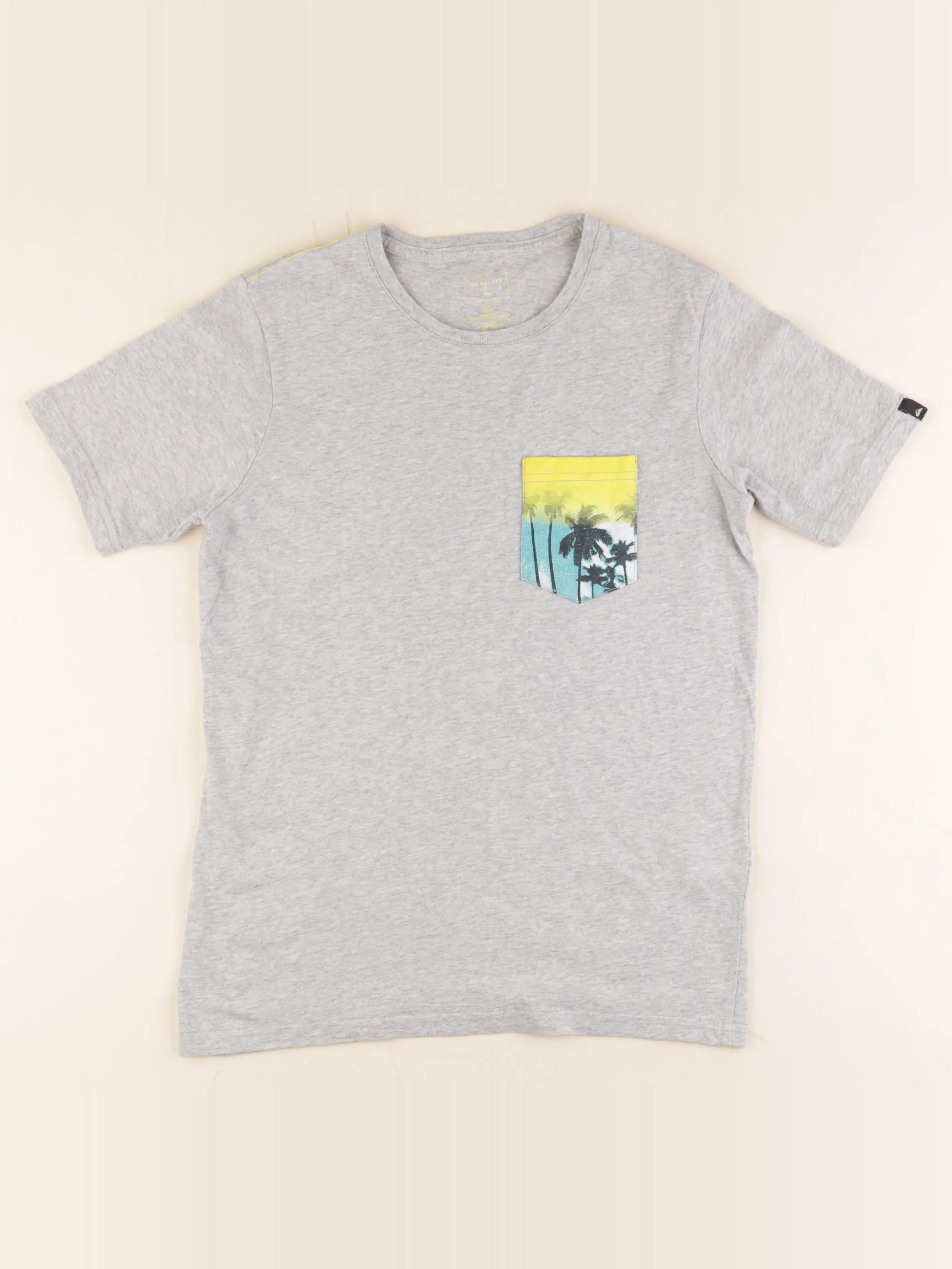 Quiksilver - tee-shirt gris - 12 ans