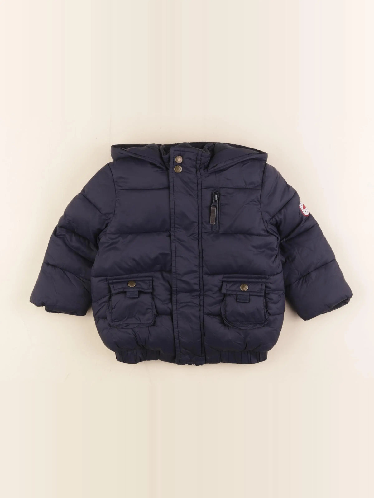 Cyrillus - doudoune bleu - 12 mois