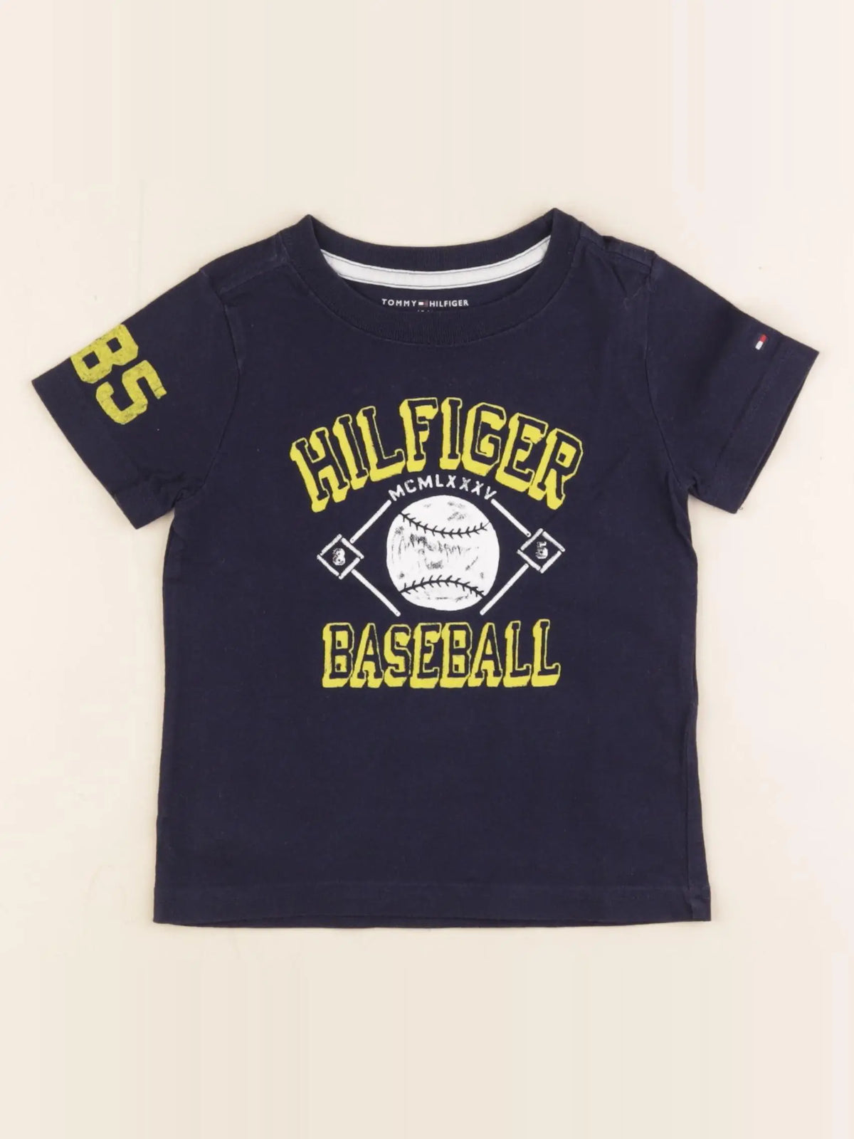 Tommy Hilfiger - tee-shirt bleu - 18 mois