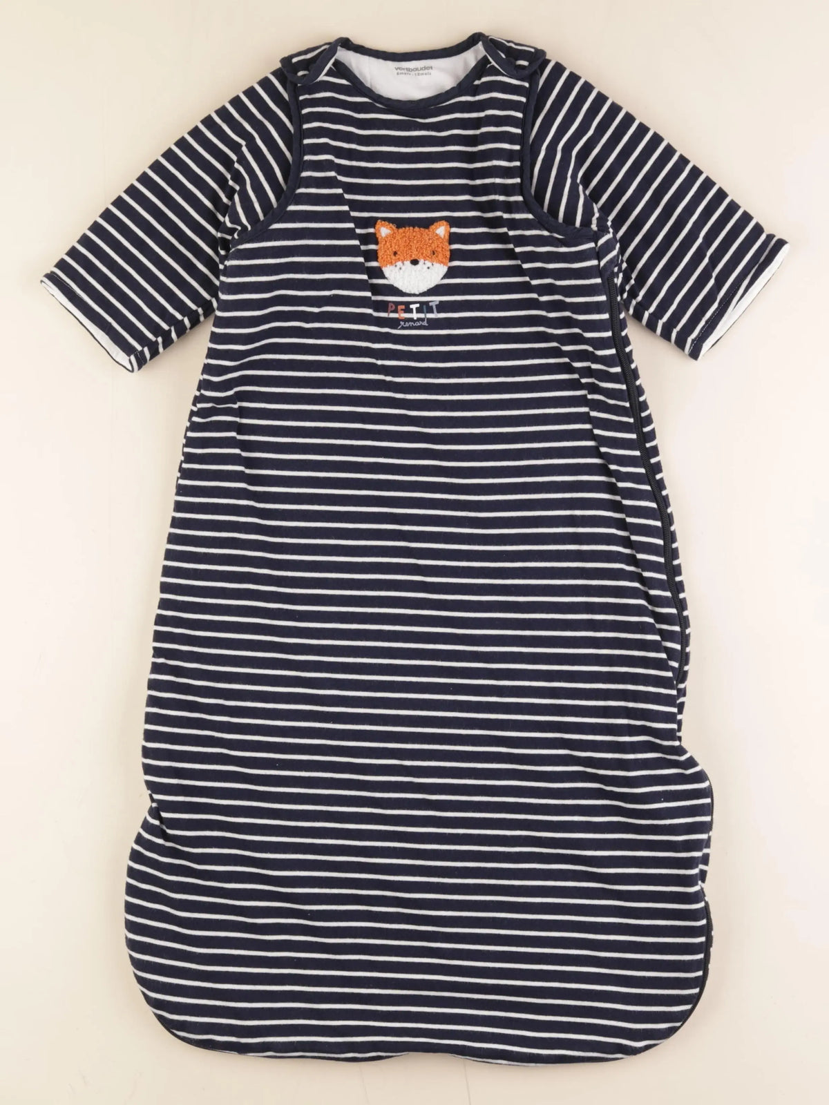 Vertbaudet - gigoteuse blanc, bleu - 6/18 mois