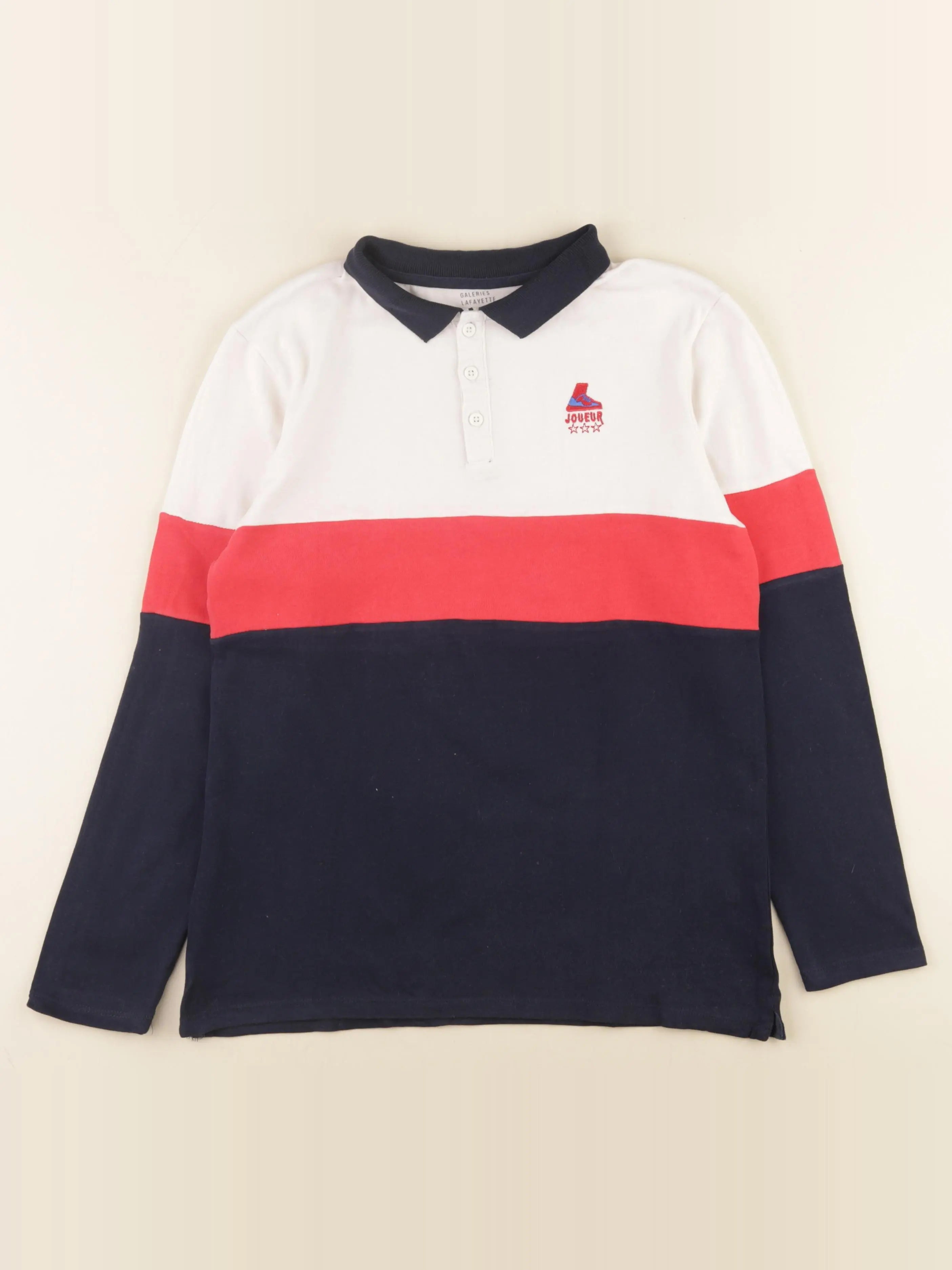 Galeries Lafayette - polo multicolore - 12 ans