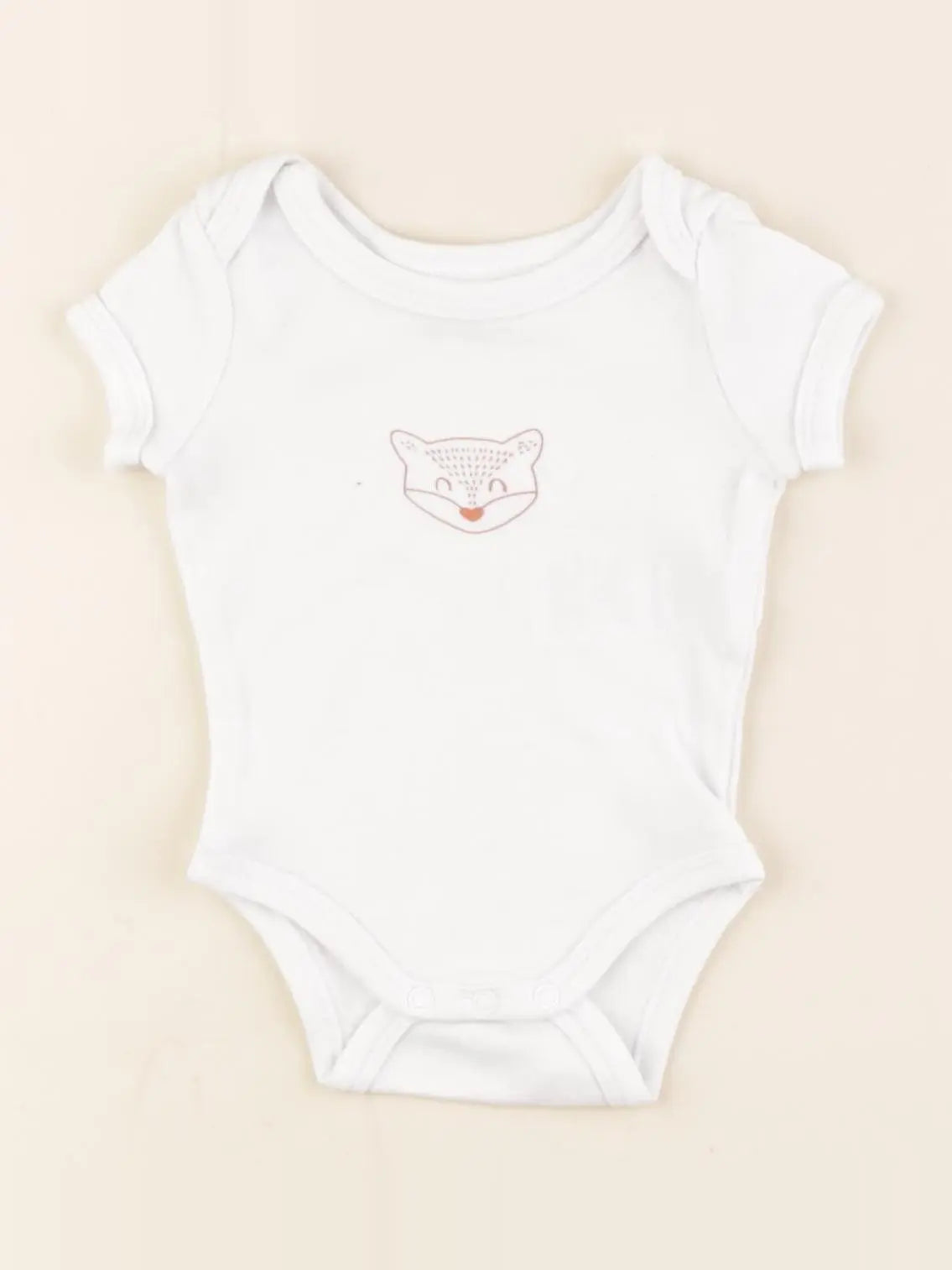 Vertbaudet - body blanc - 1 mois