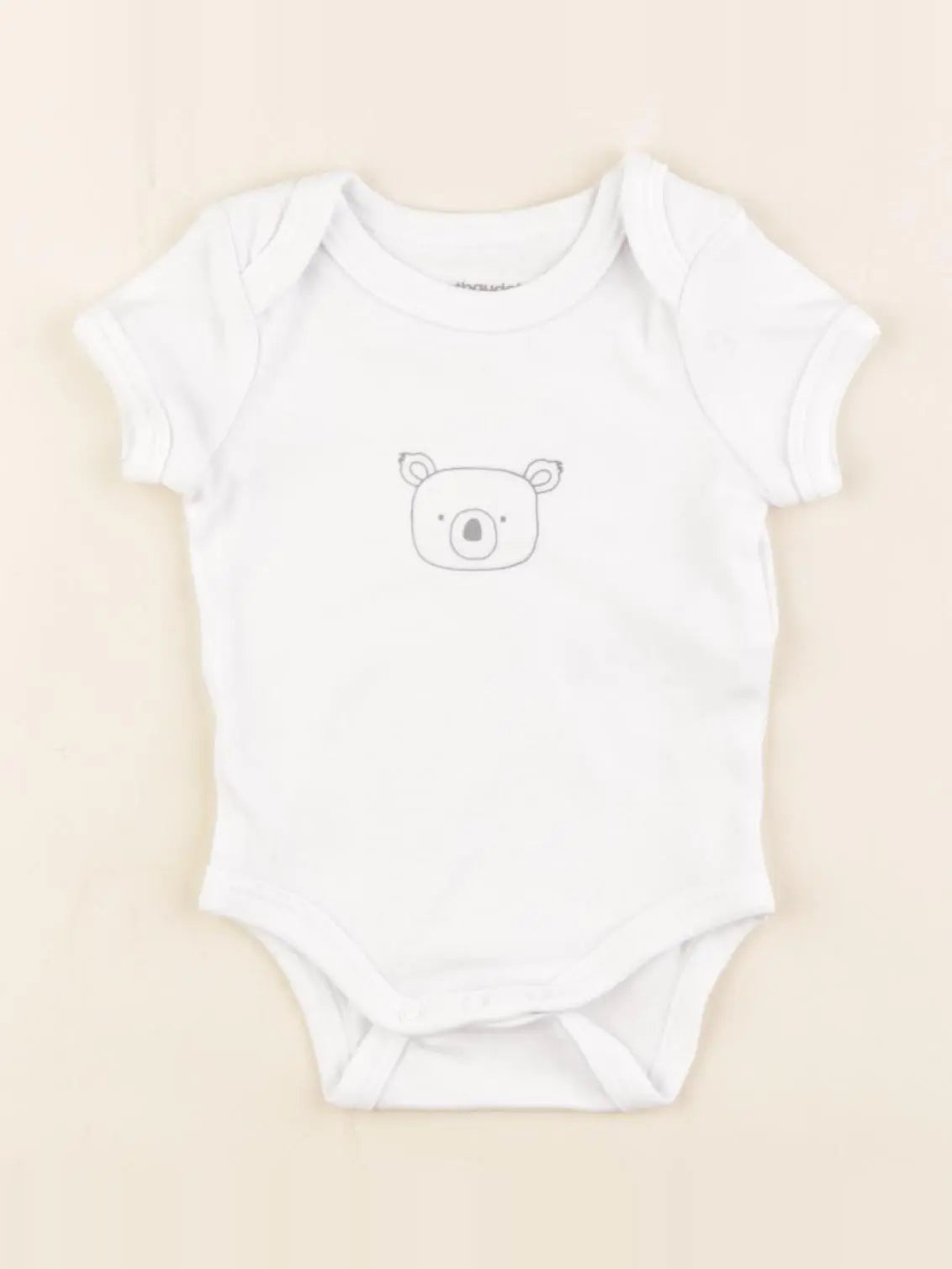 Vertbaudet - body blanc - 1 mois