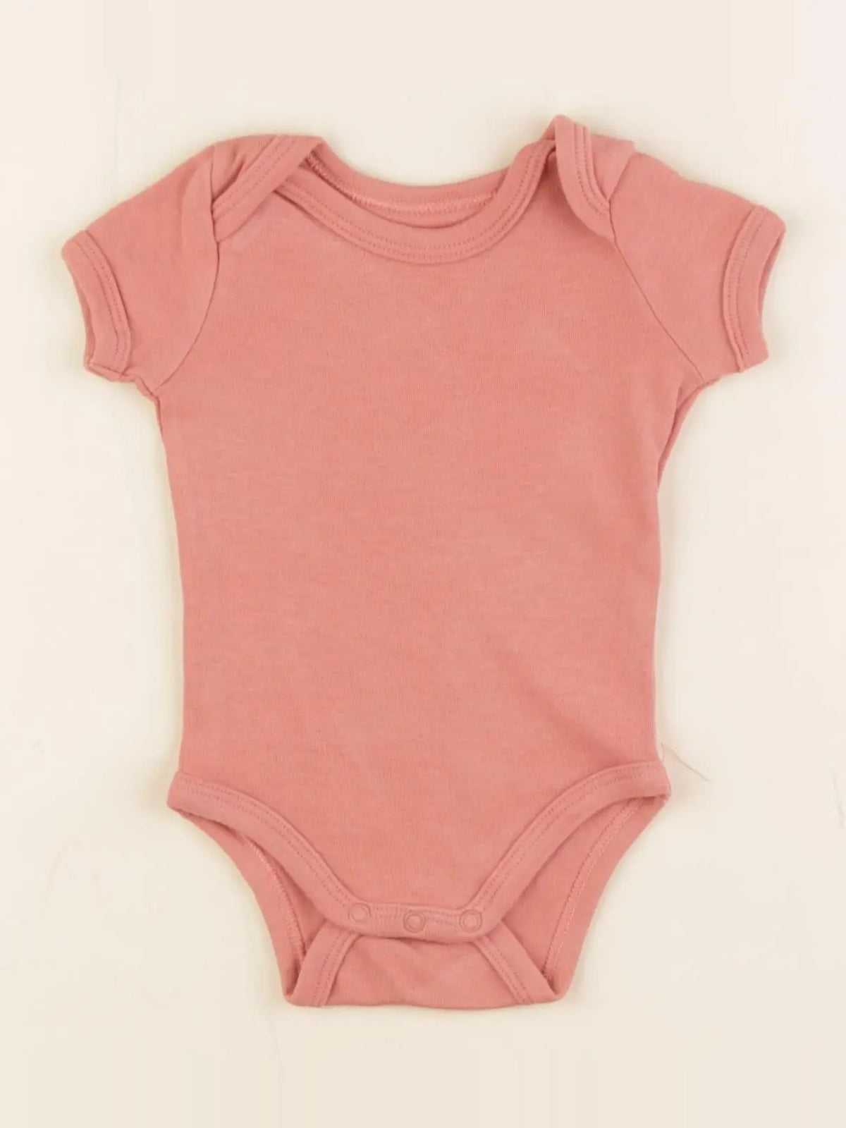 Vertbaudet - body rose - 1 mois