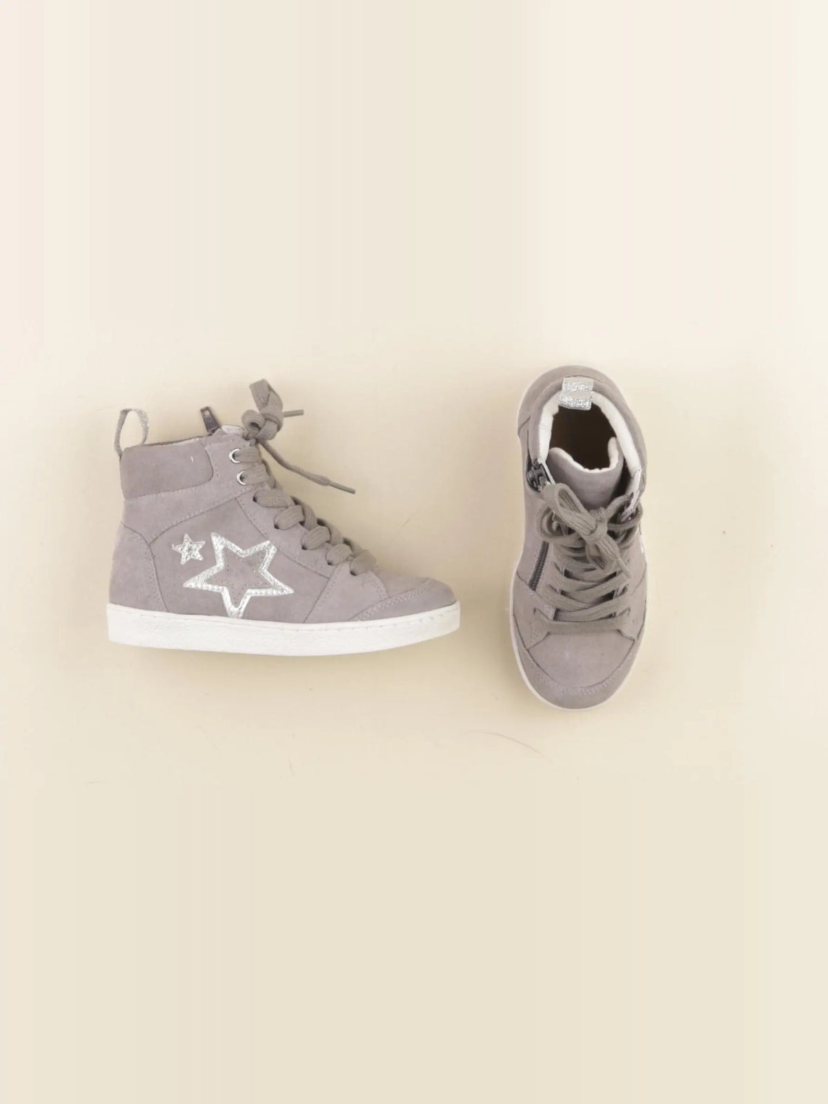 Vertbaudet - baskets gris - pointure 27