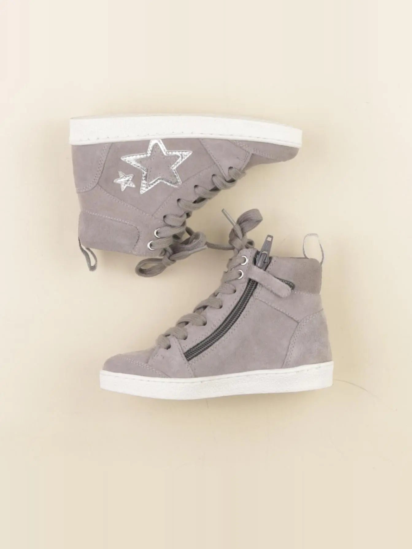 Vertbaudet - baskets gris - pointure 27