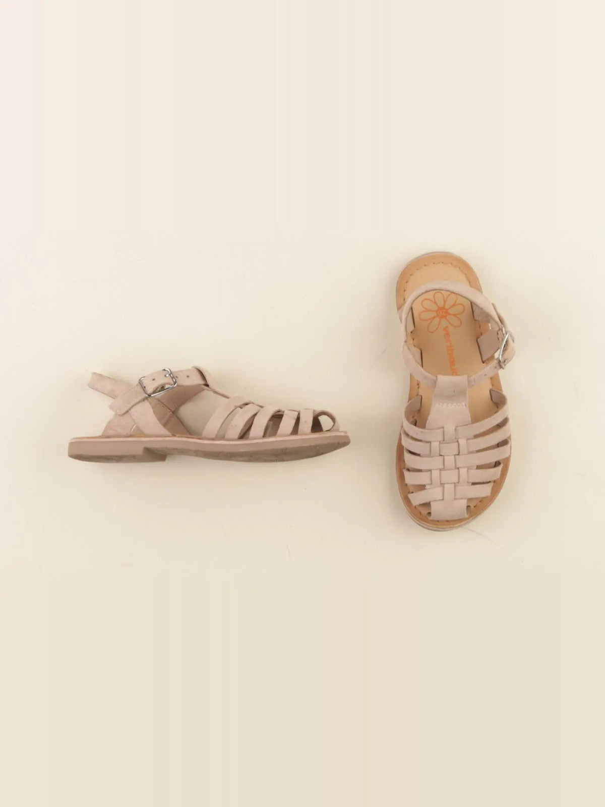 Vertbaudet - sandales marron - pointure 26