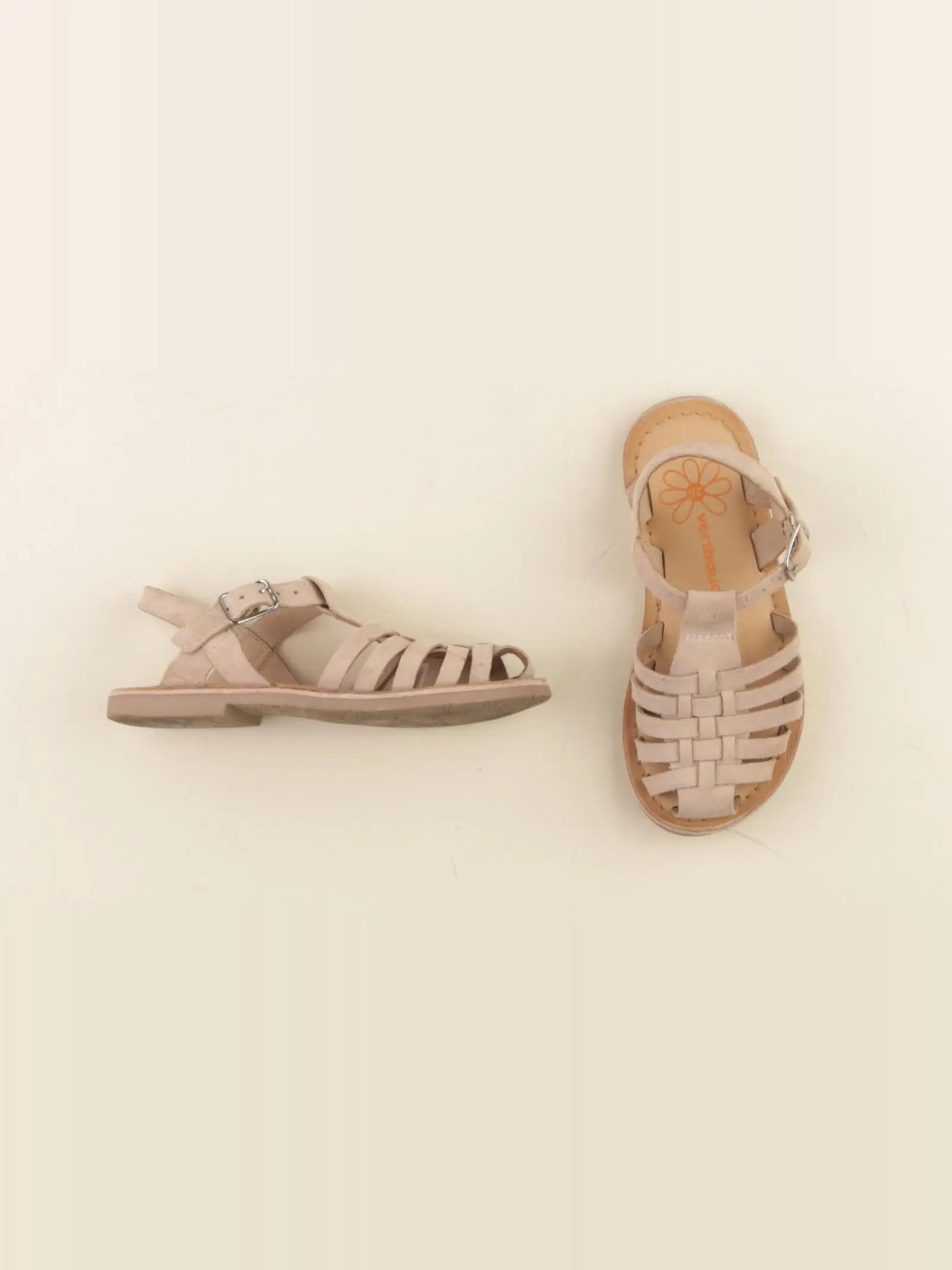 Vertbaudet - sandales marron - pointure 26