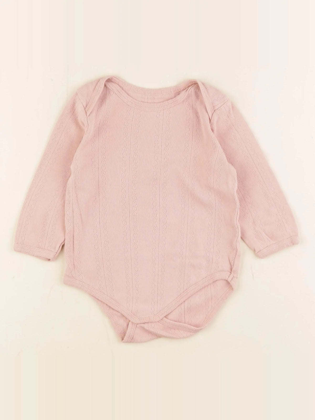 Vertbaudet - body rose - 18 mois