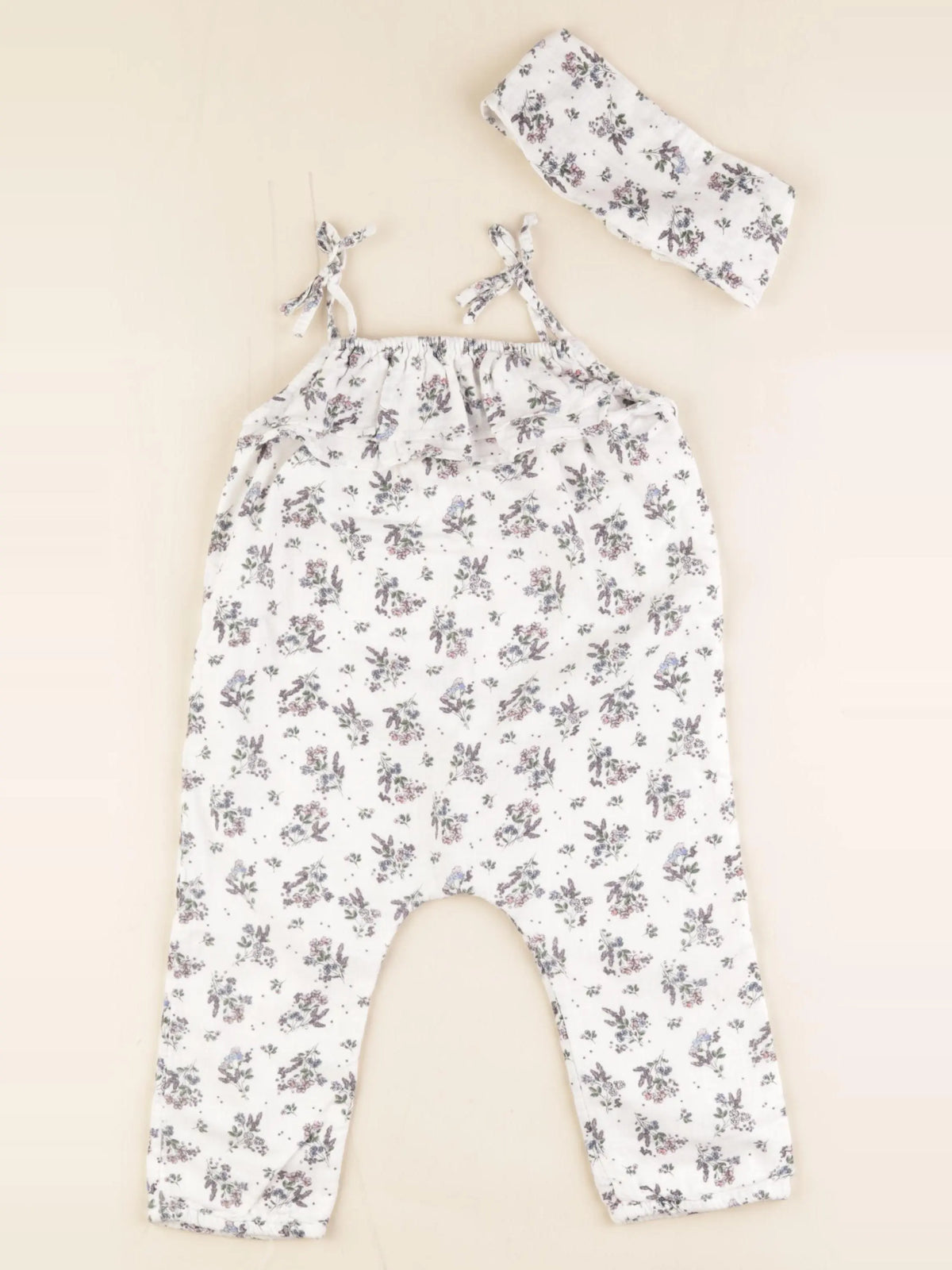 Vertbaudet - combinaison blanc - 2 ans