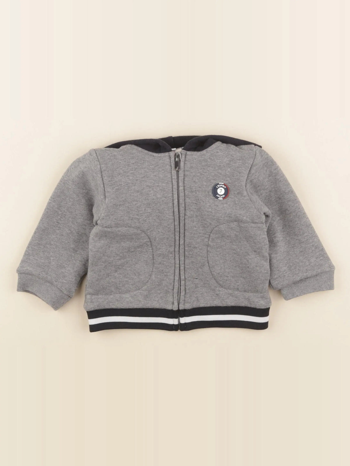 Jacadi - sweat gris - 18 mois