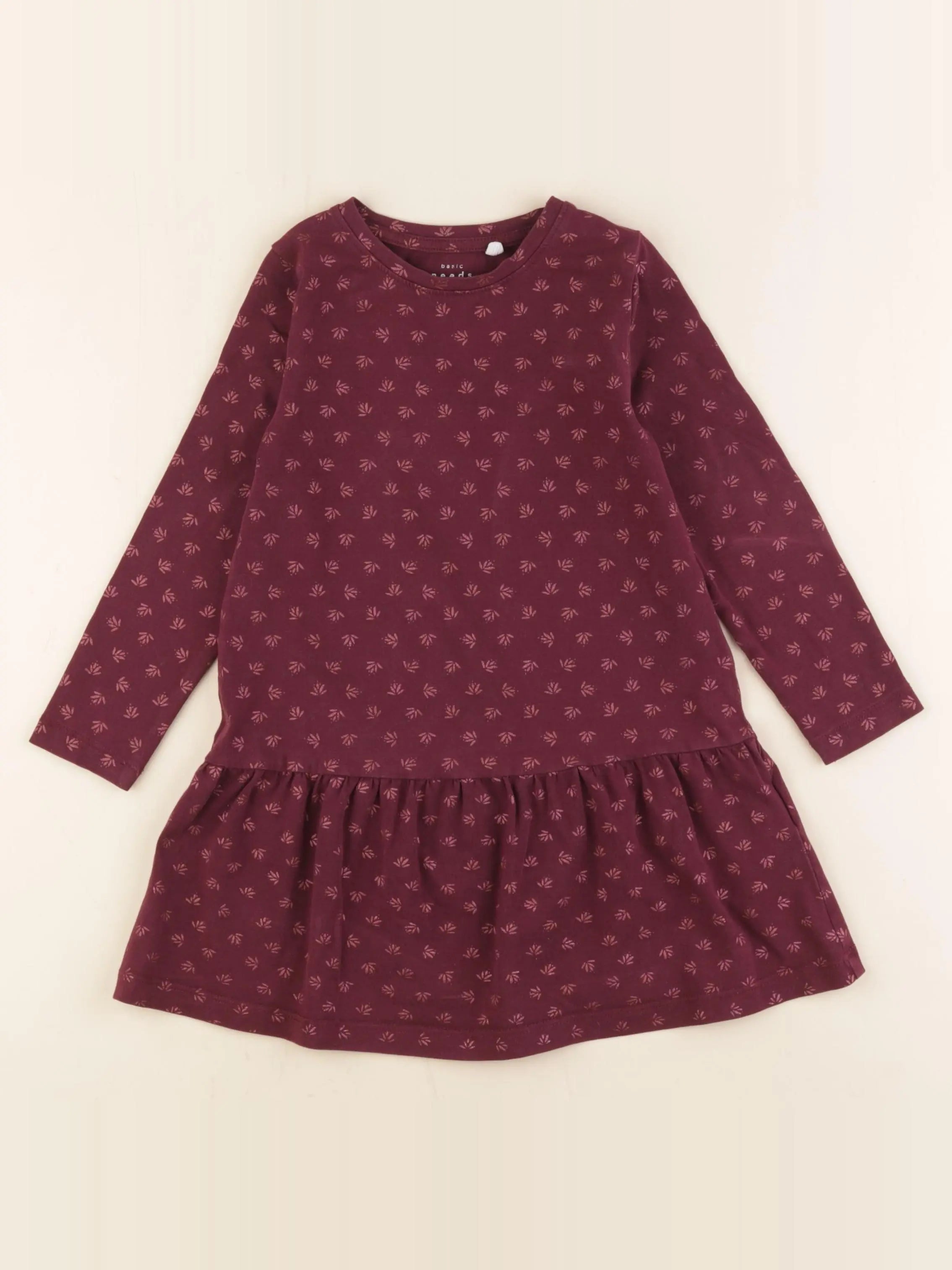 Name it - robe rouge - 2/3 ans