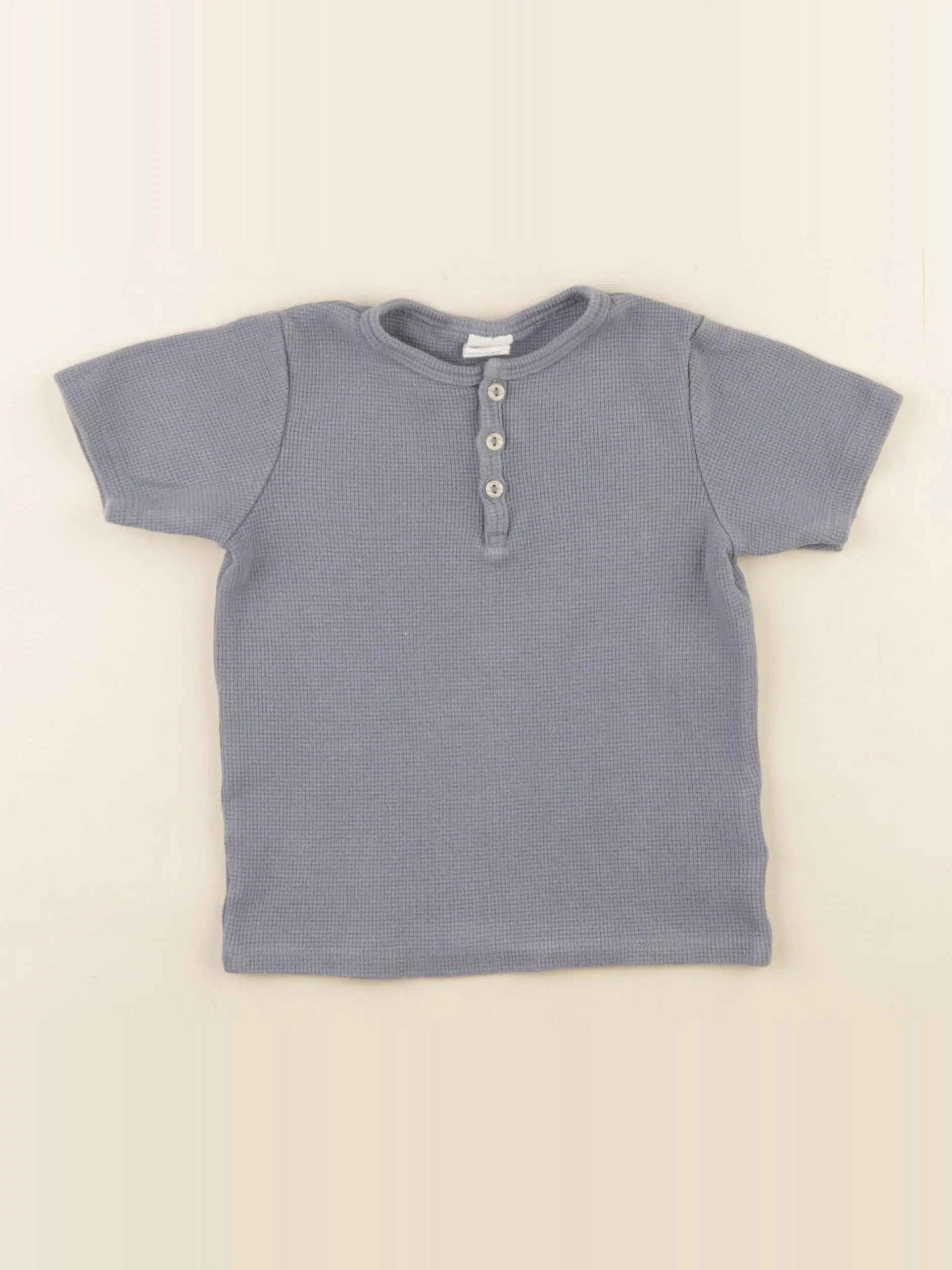 H&M - tee-shirt bleu - 18/24 mois