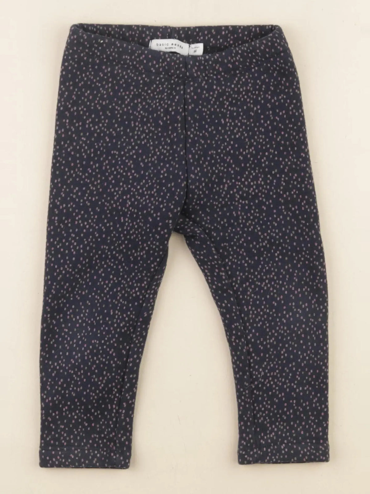 Name it - legging doublé bleu - 12/18 mois