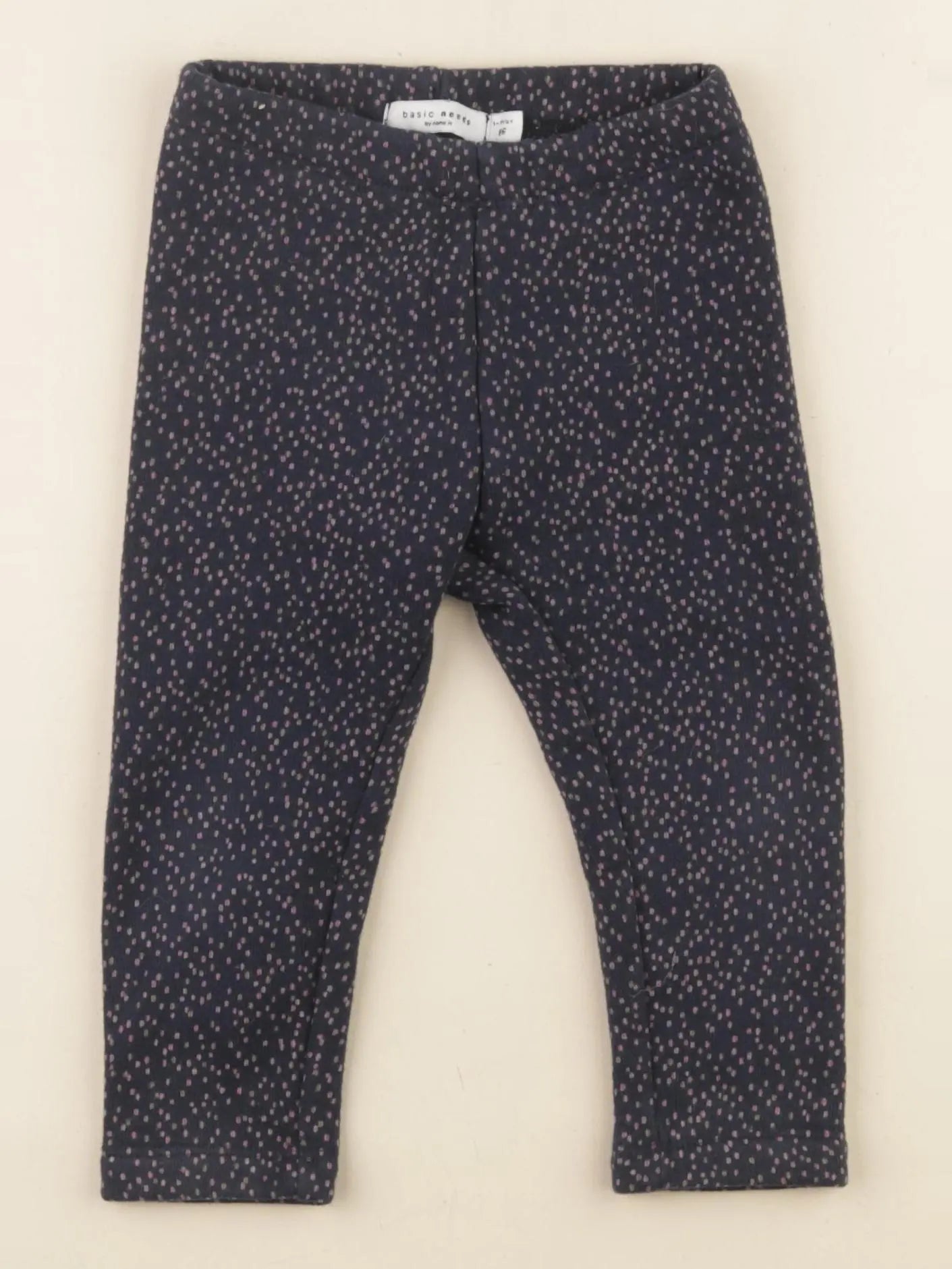 Name it - legging doublé bleu - 12/18 mois