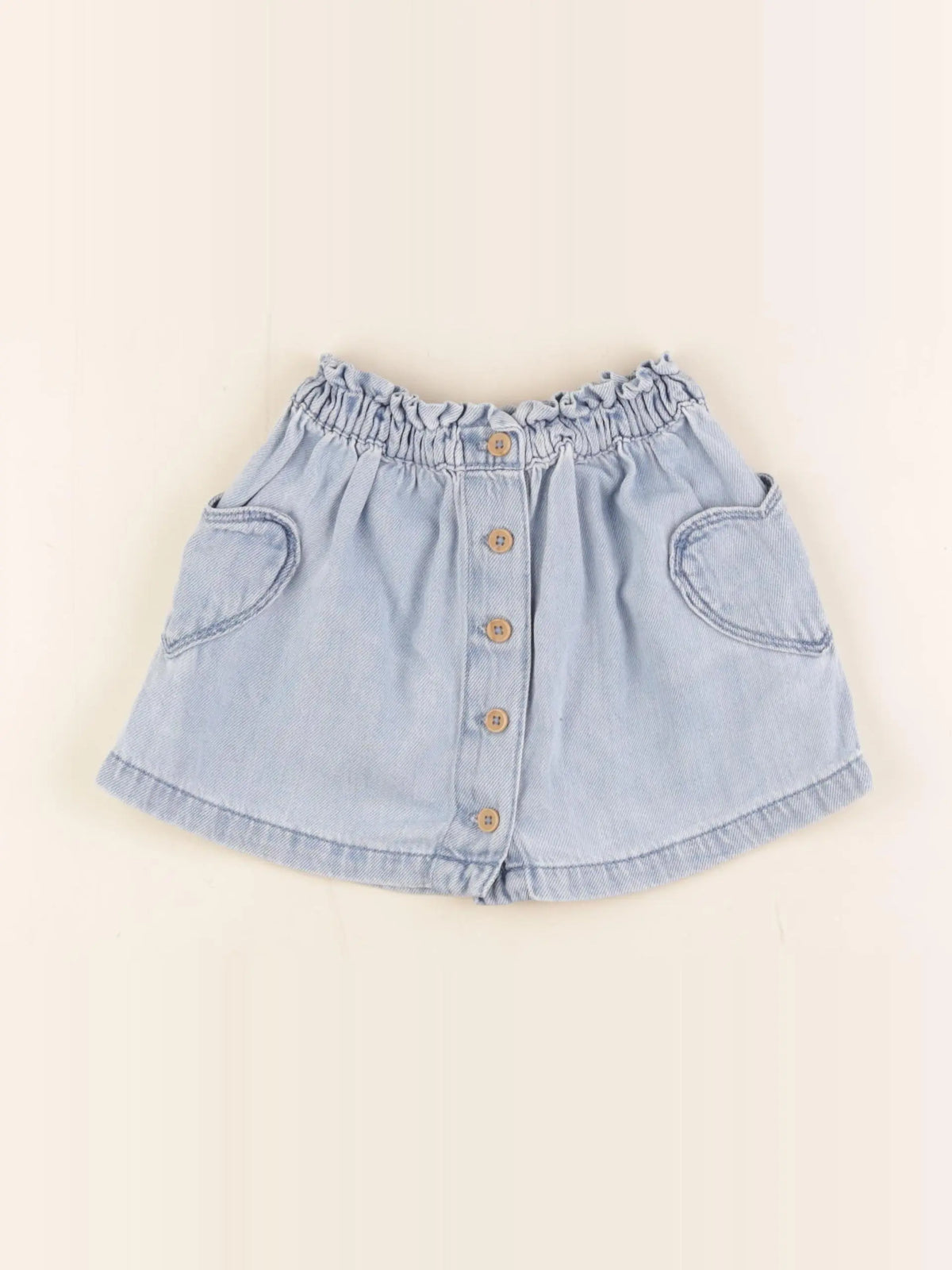 Vertbaudet - jupe bleu - 2 ans