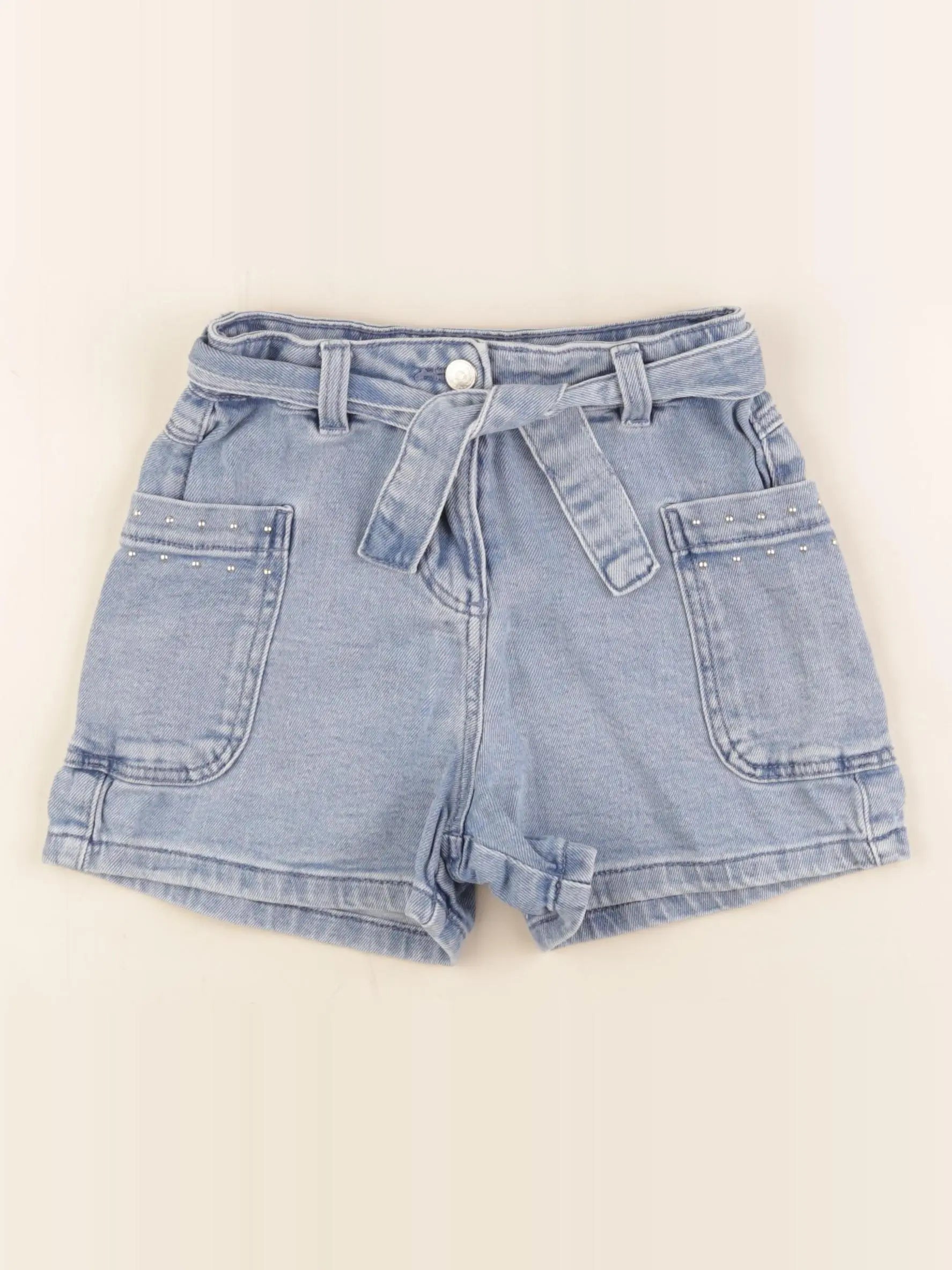 Tape à l'oeil - short bleu - 7 ans