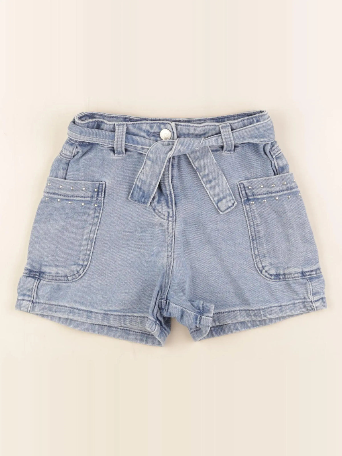 Tape à l'oeil - short bleu - 7 ans