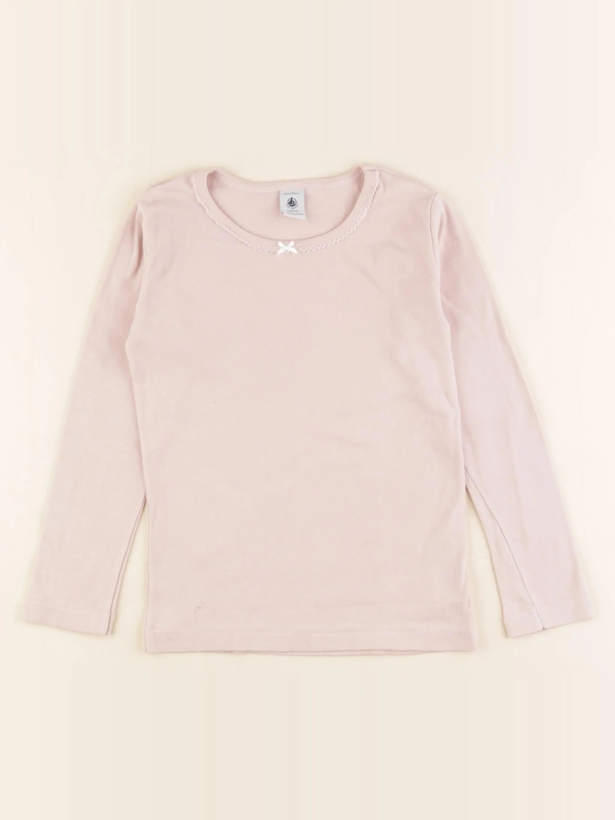 Petit Bateau - maillot de corps rose - 6 ans