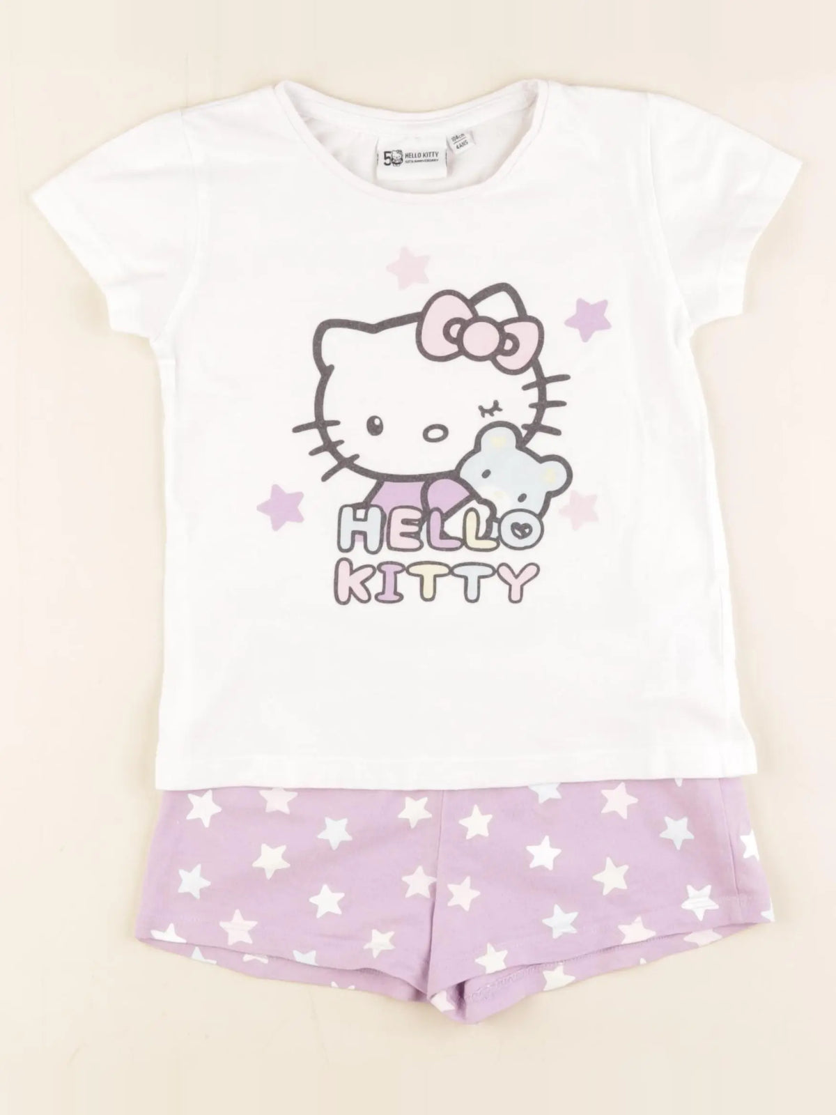 Vertbaudet - pyjama coton multicolore - 4 ans
