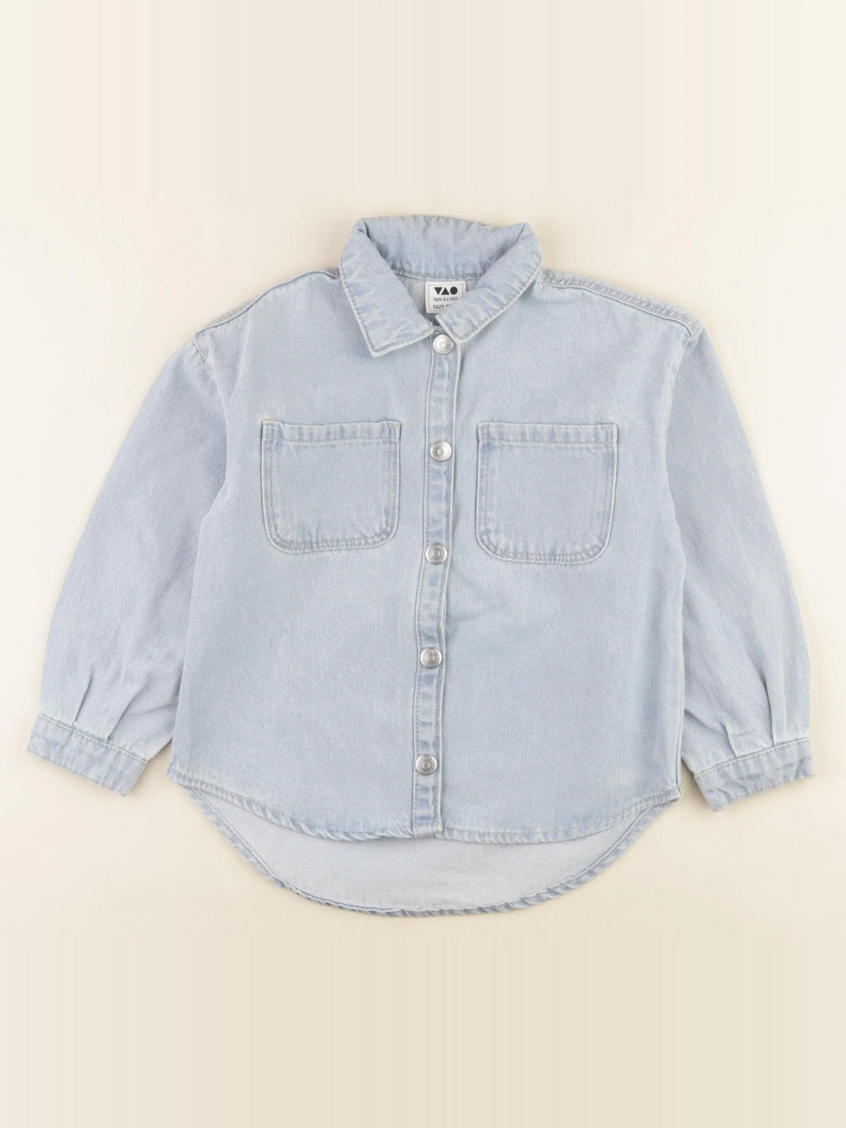 Tape à l'oeil - chemise bleu - 5 ans