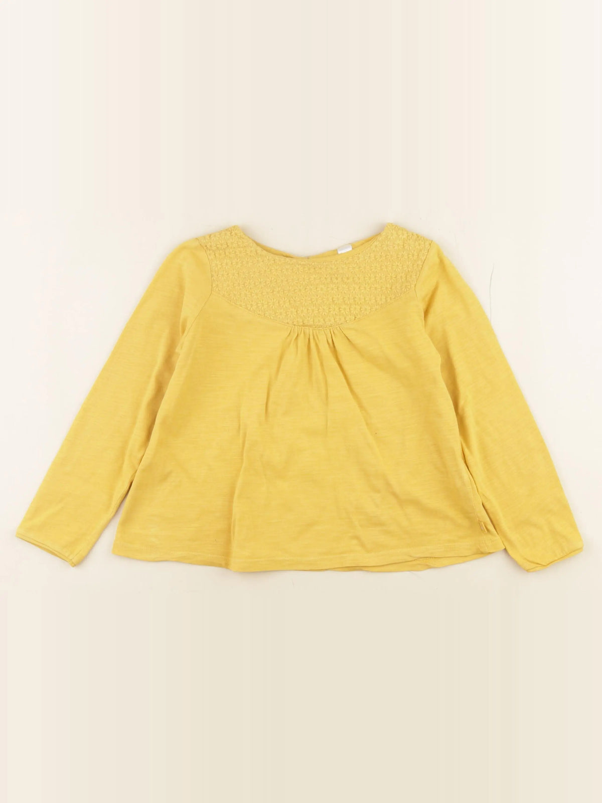 Okaidi - tee-shirt jaune - 5 ans
