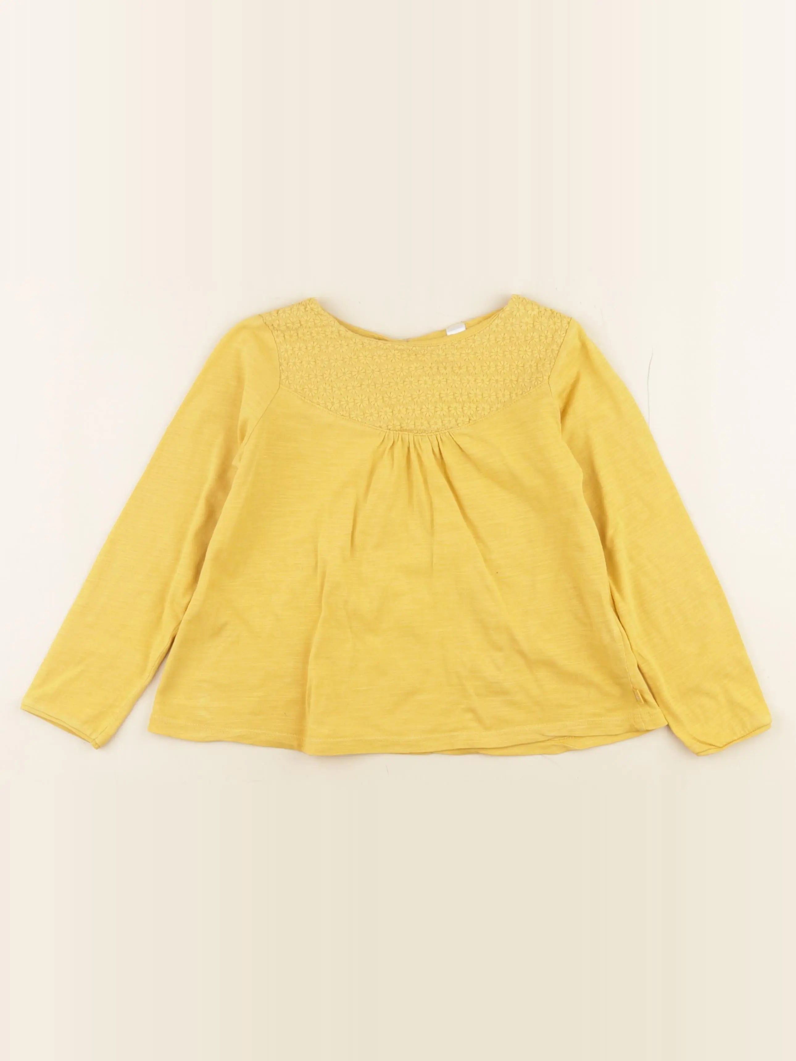 Okaidi - tee-shirt jaune - 5 ans
