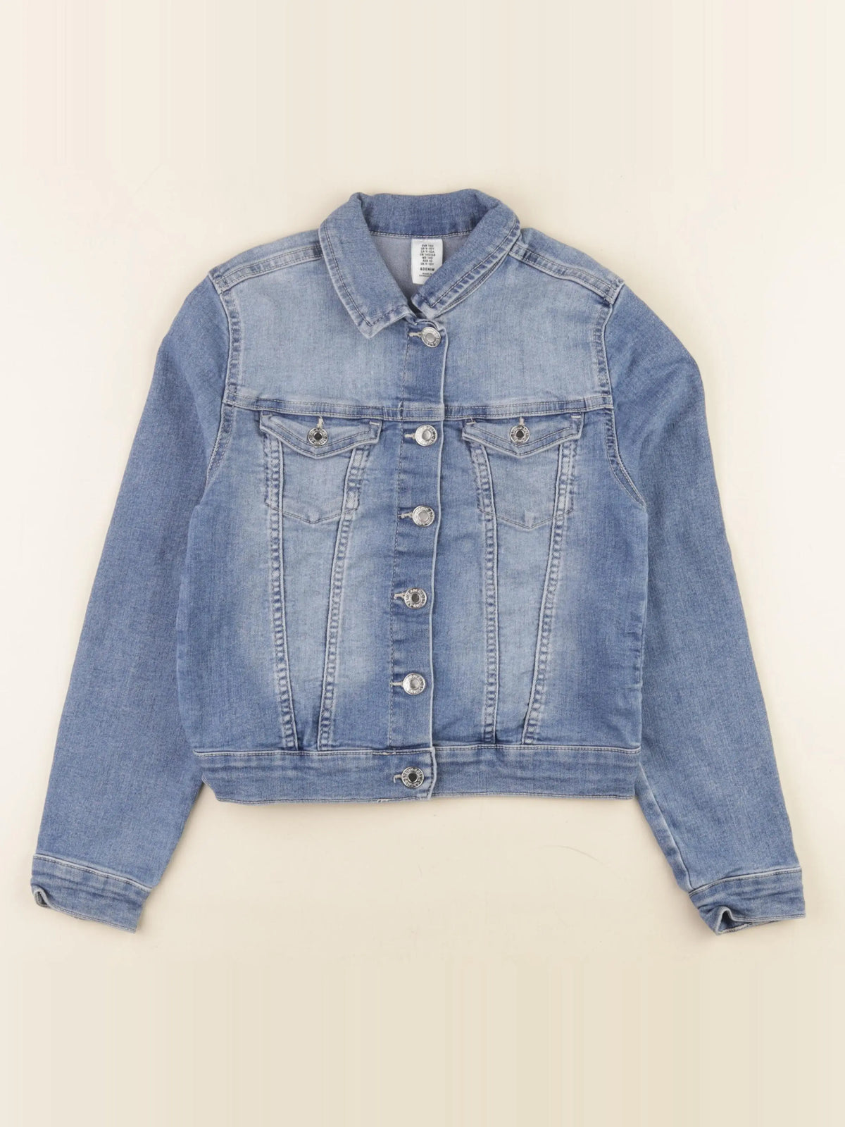 H&M - veste bleu - 9/10 ans