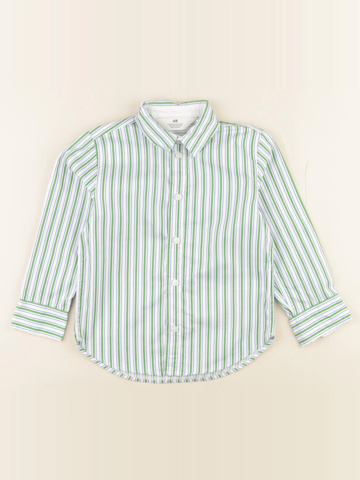 H&M - chemise multicolore - 3/4 ans