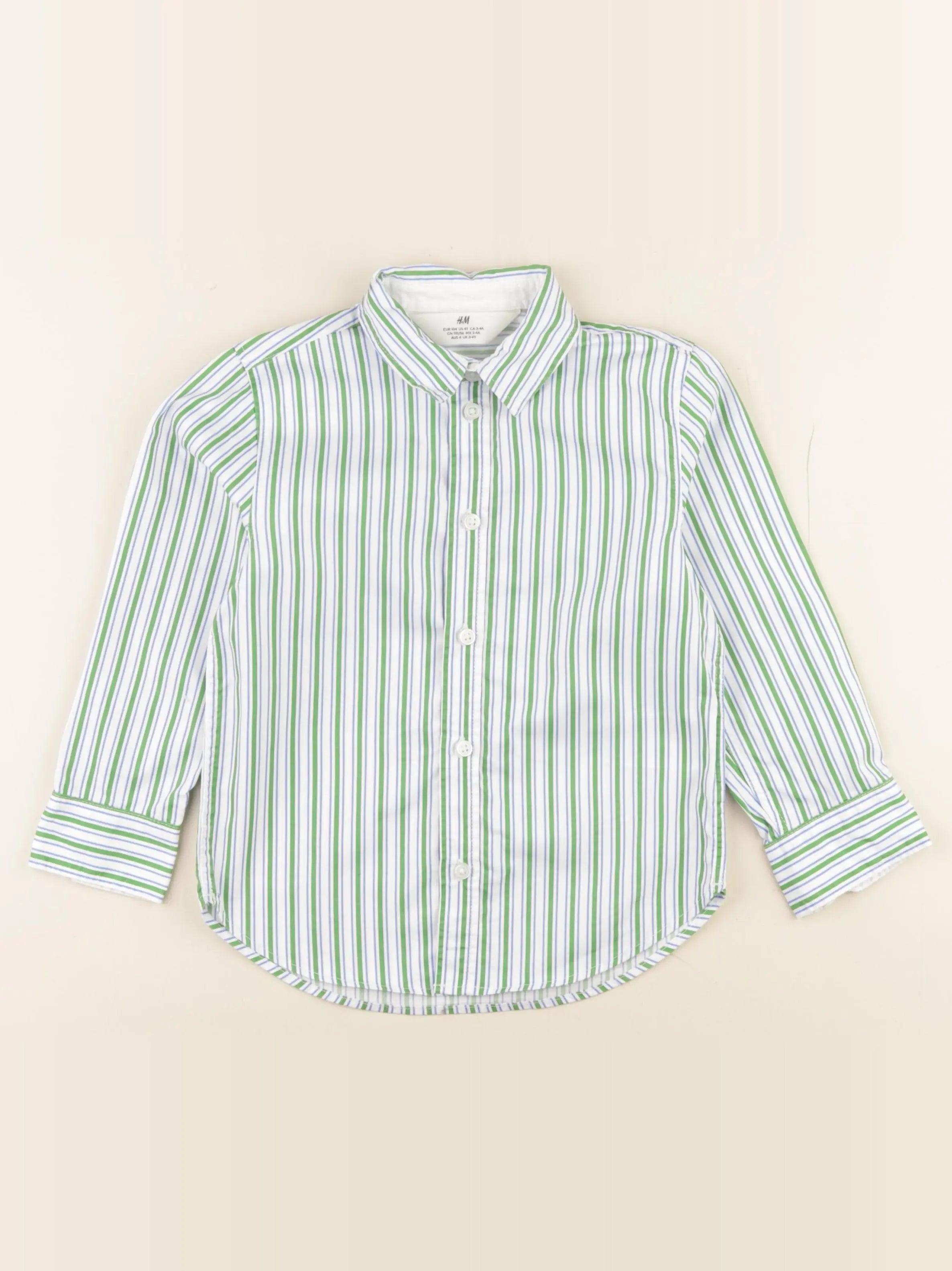 H&M - chemise multicolore - 3/4 ans