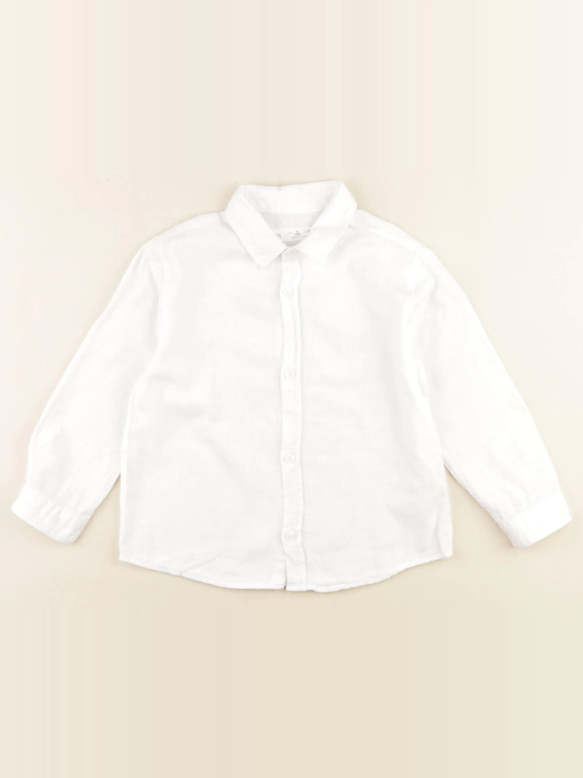 Zara - chemise blanc - 5 ans
