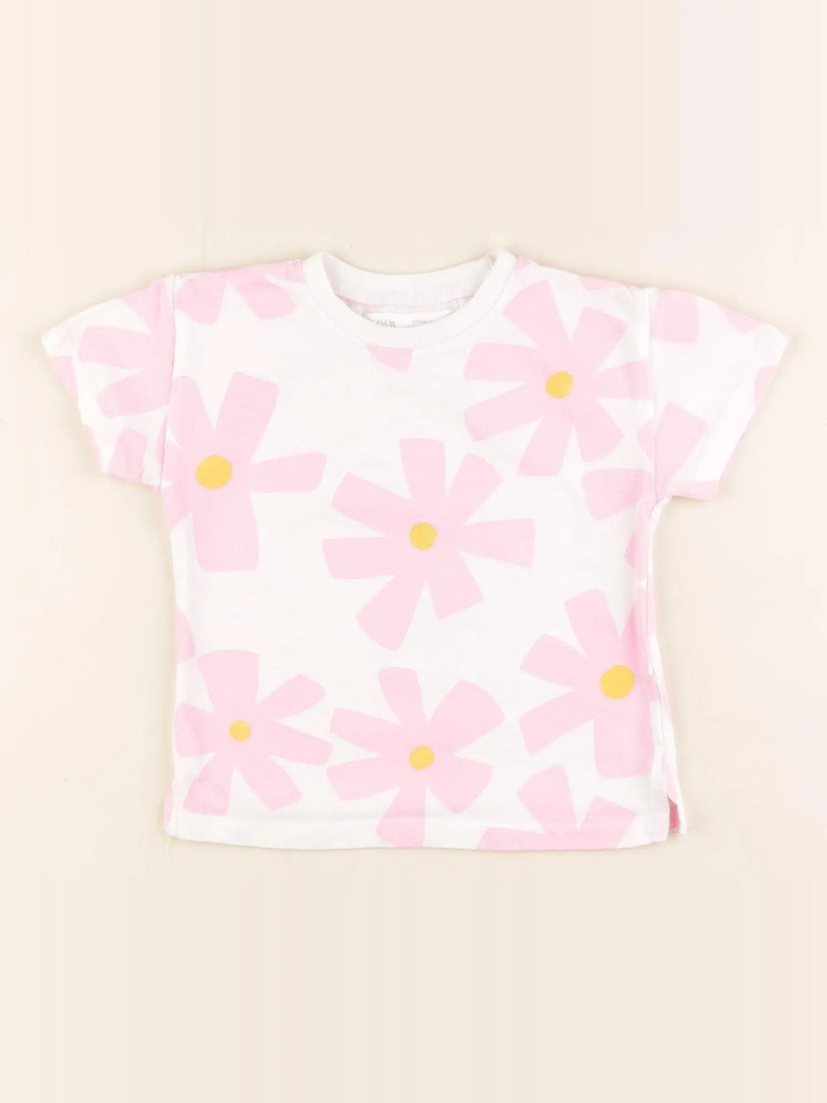 Zara - tee-shirt blanc - 18 mois