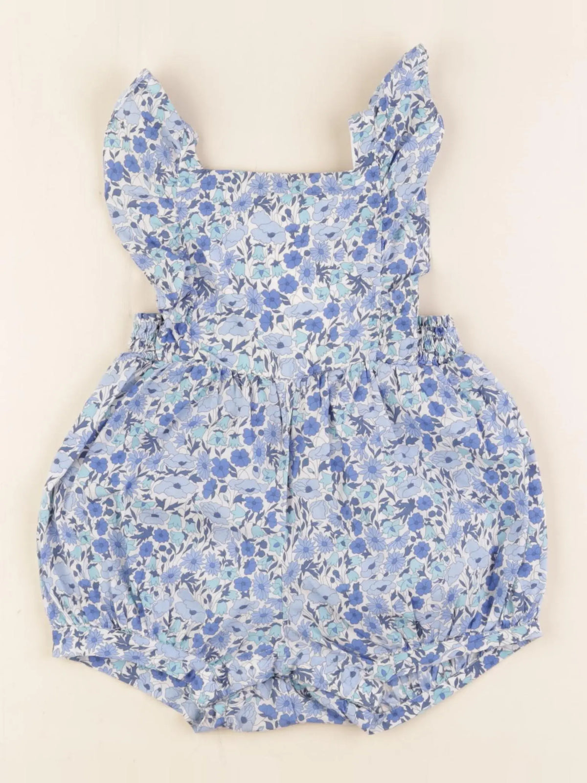 Jacadi - salopette liberty bleu - 24 mois