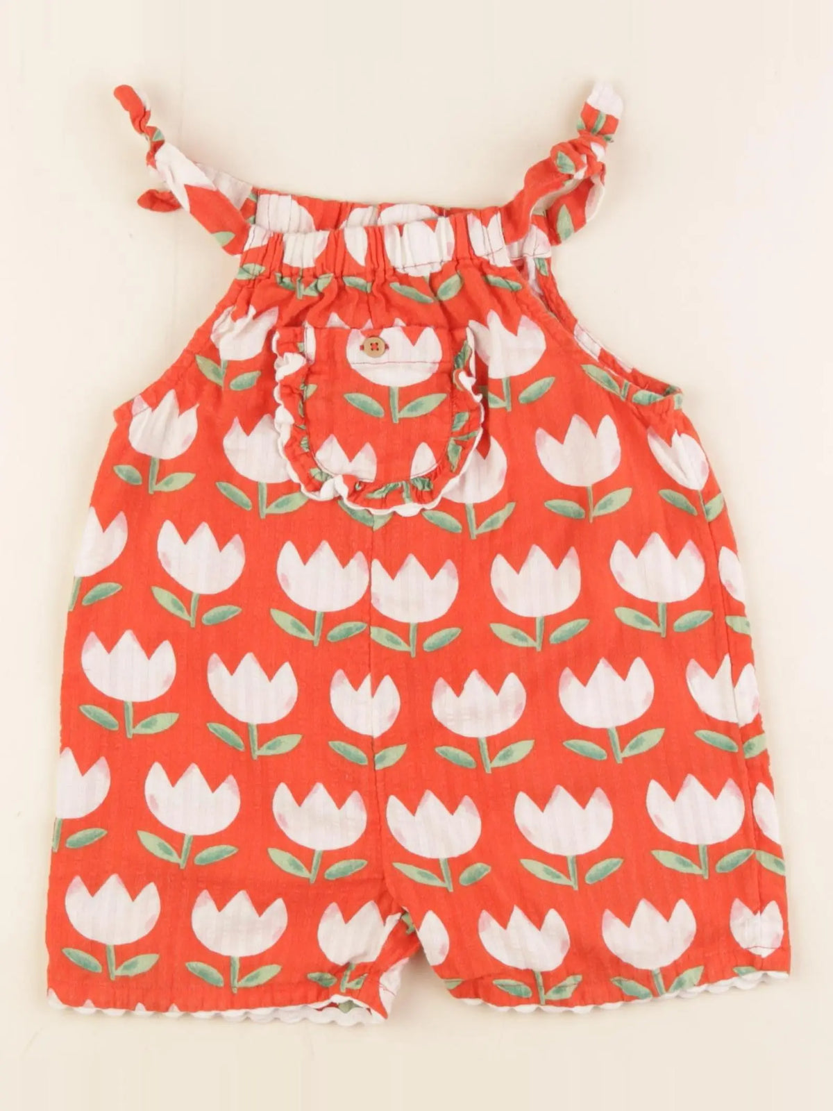 Boutchou - combinaison rouge - 24 mois