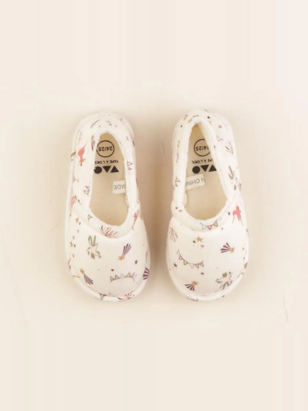 Tape à l'oeil - chaussons beige - pointure 24/25