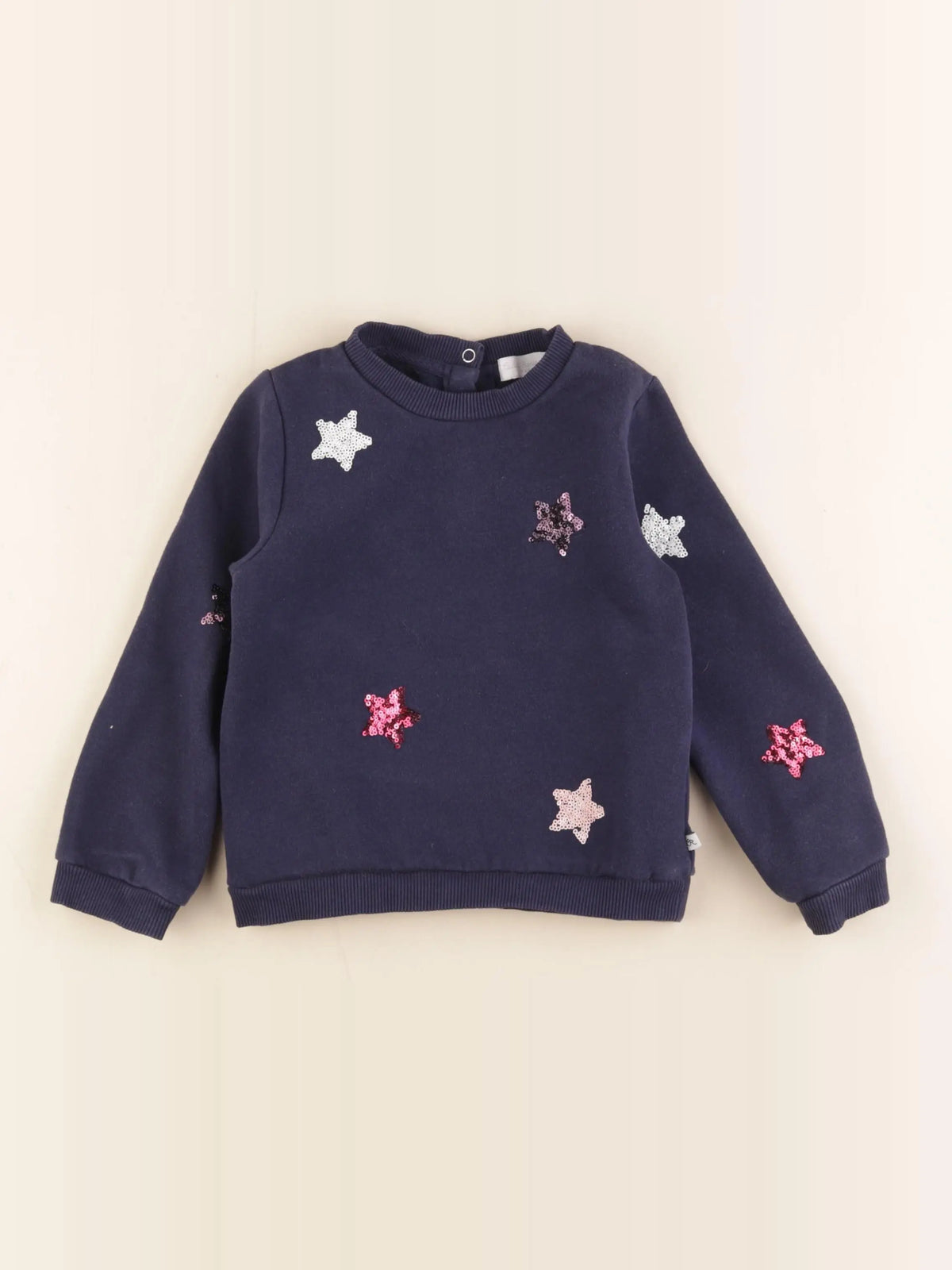 Cadet Rousselle - sweat bleu - 36 mois