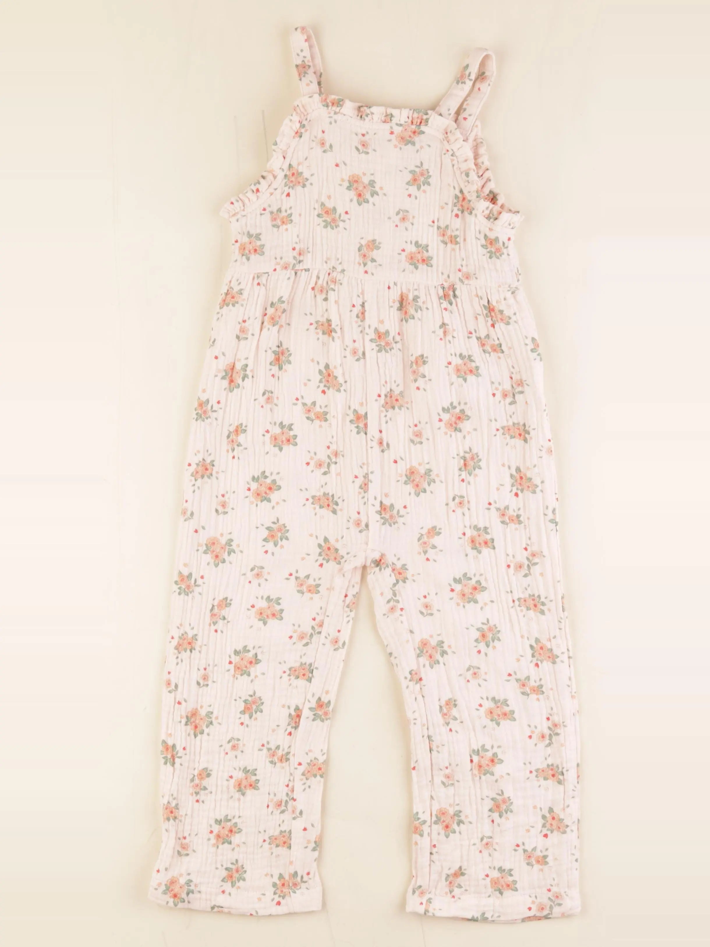 Vertbaudet - combinaison rose - 3/4 ans