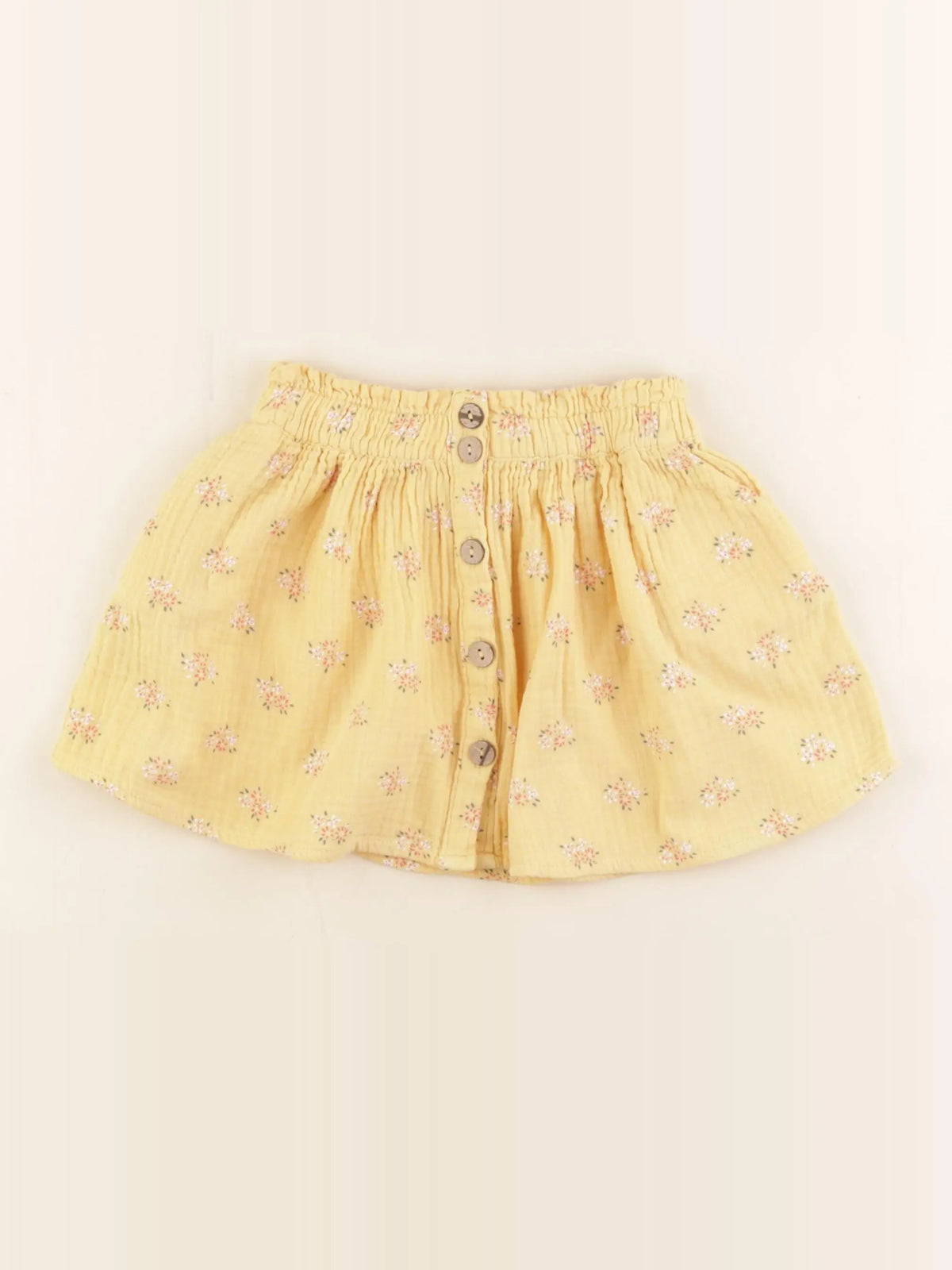 Vertbaudet - jupe jaune - 3 ans