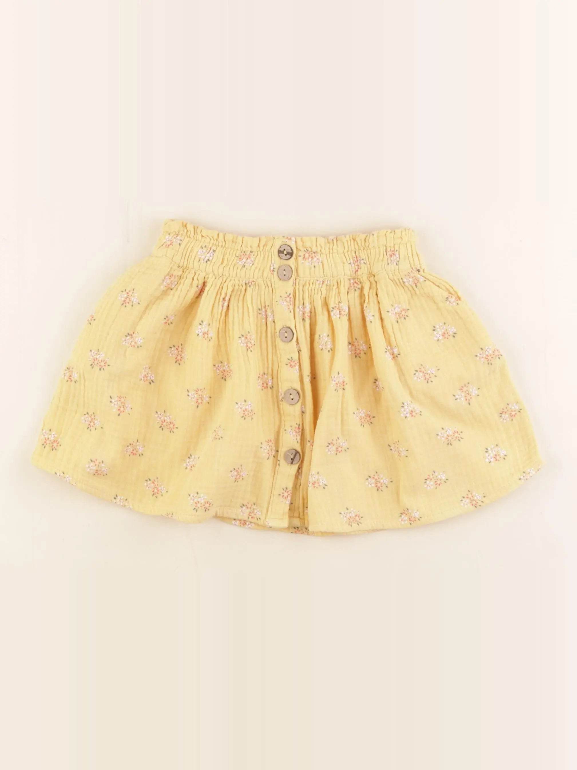 Vertbaudet - jupe jaune - 3 ans