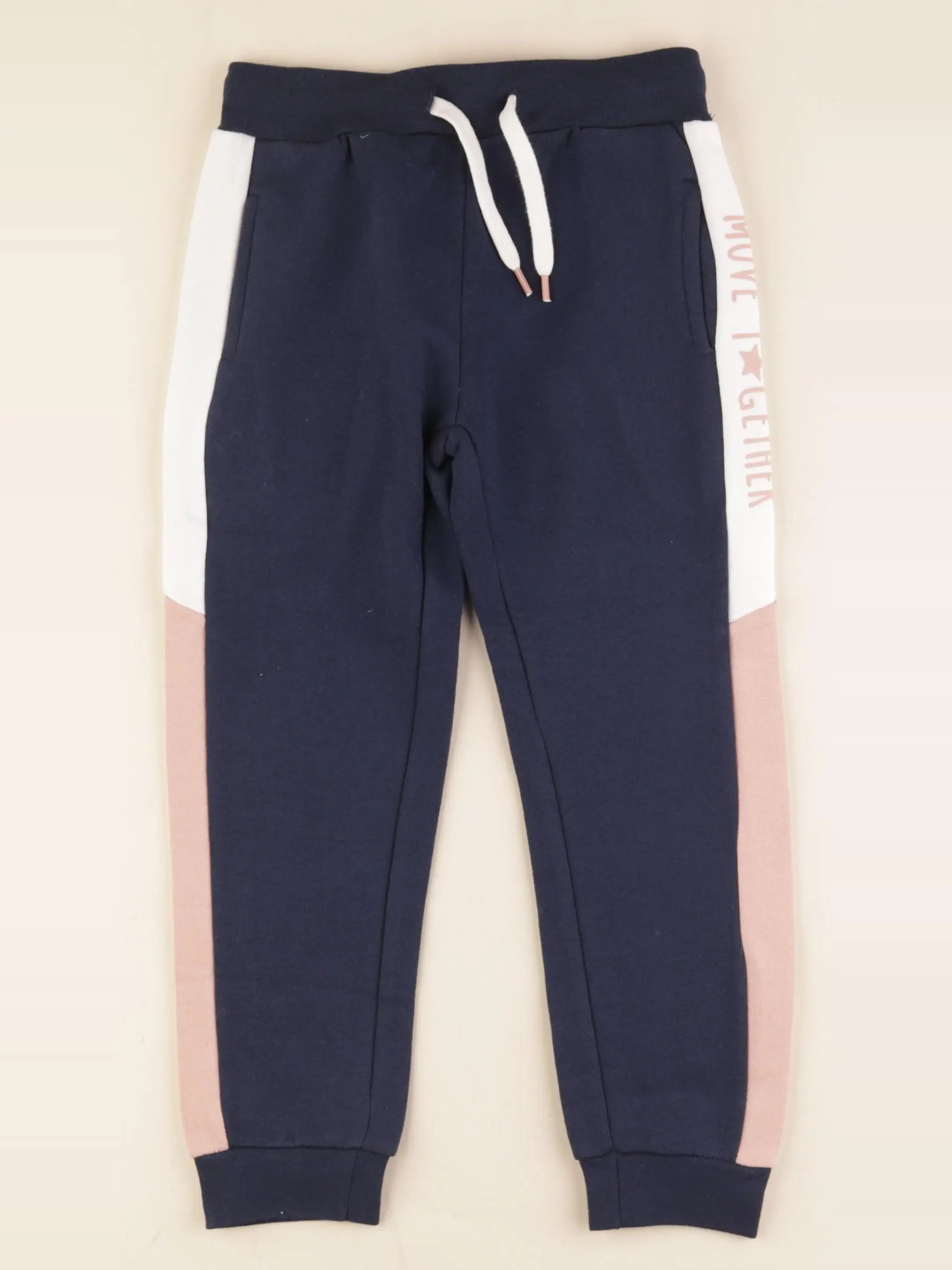 Vertbaudet - jogging bleu (état neuf) - 6 ans